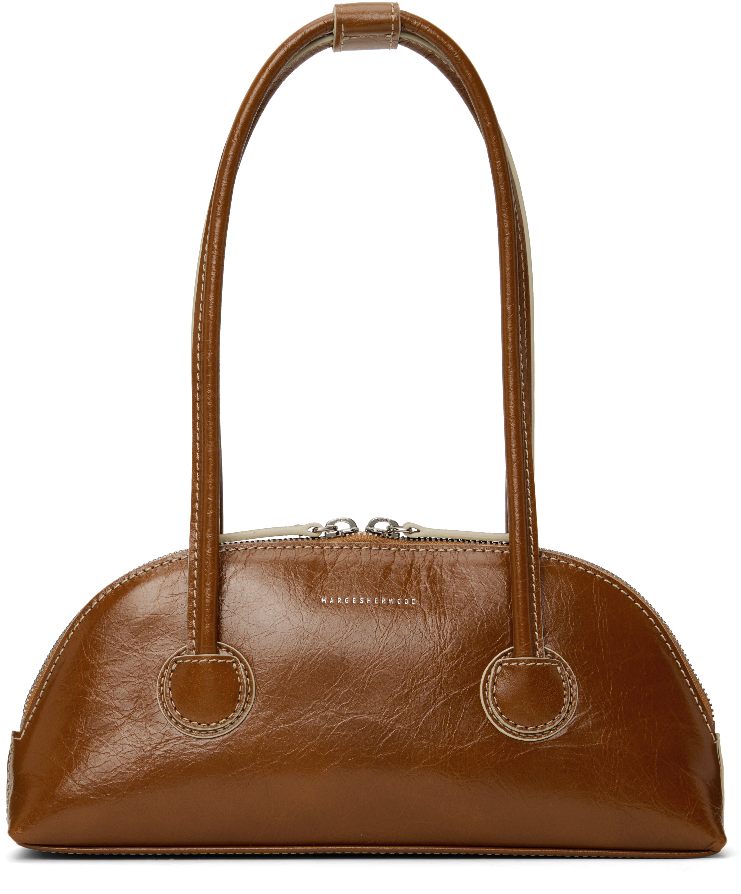 MARGESHERWOOD Brown Bessette Shoulder Bag