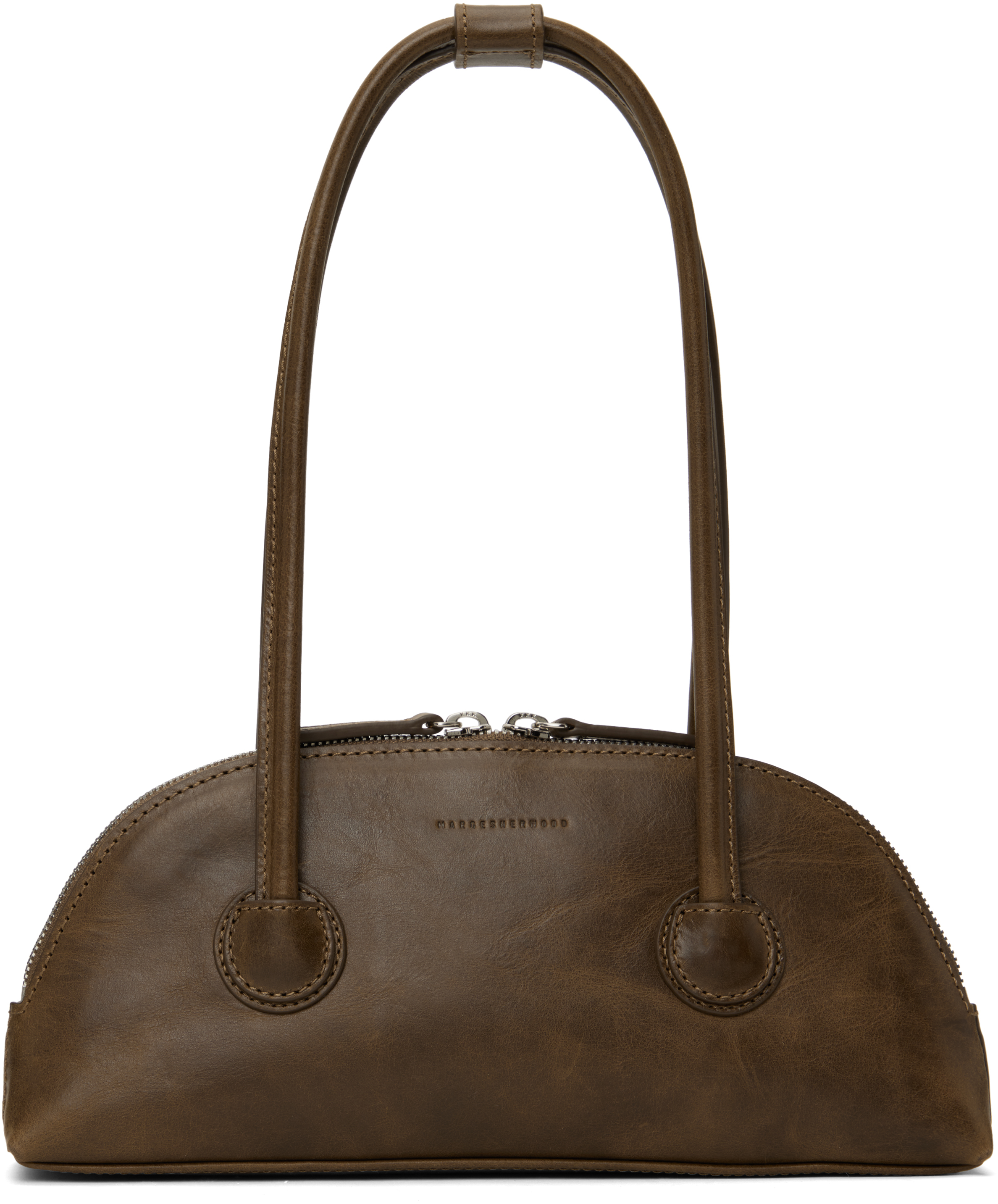 MARGESHERWOOD Brown Bessette Shoulder Bag