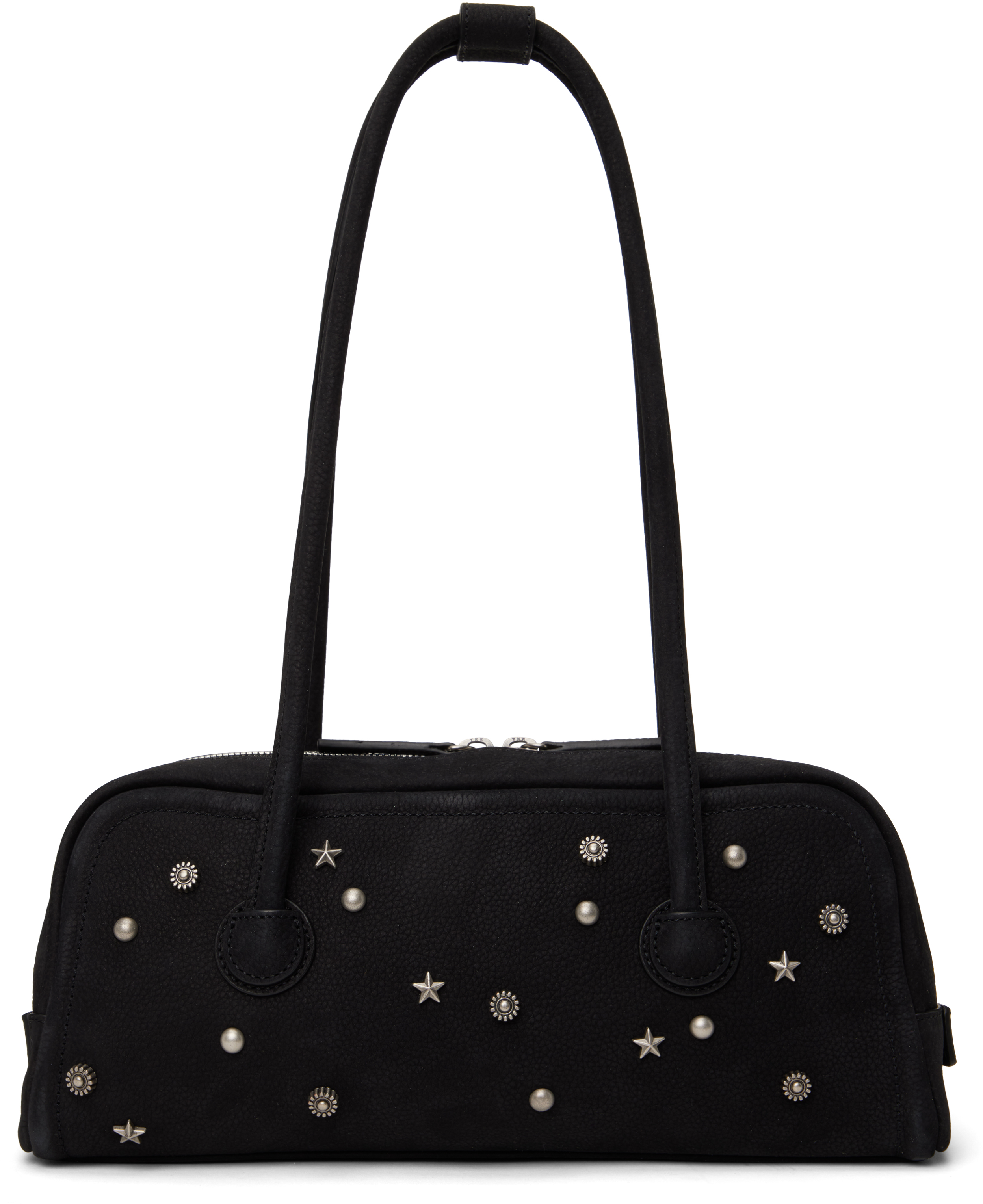 [MARGESHERWOOD x GOOD SQUISH] / ☆ BLUMBERG / black Margesherwood soft tote mini handbag brown black leather