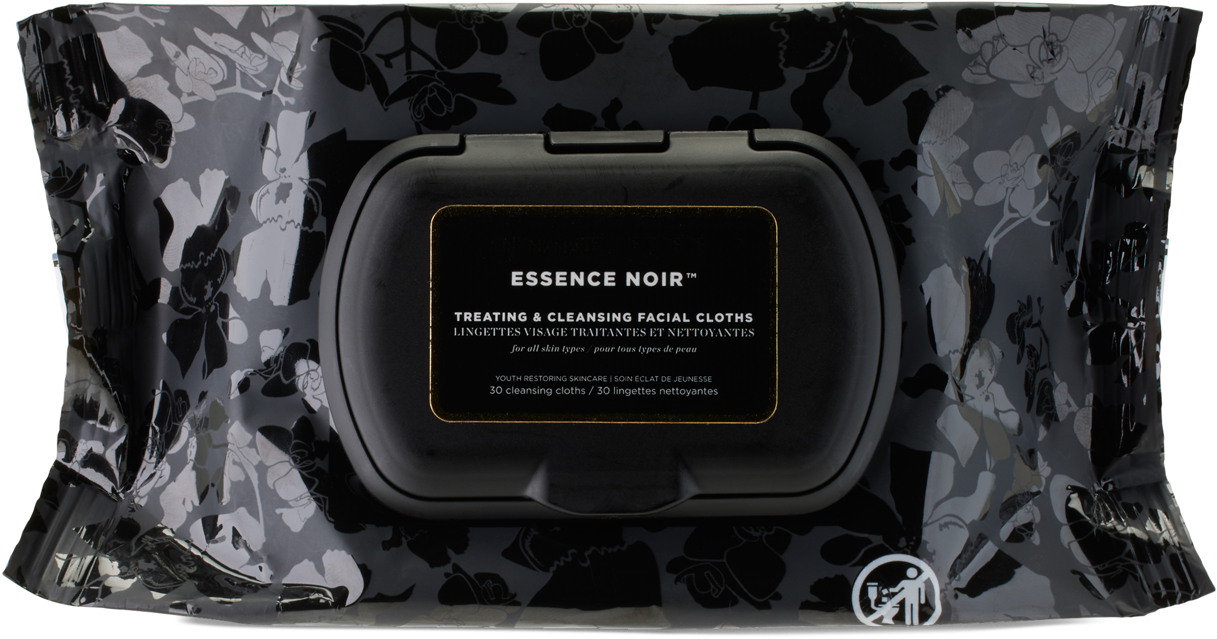 NANNETTE DE GASPÉ Essence Noir Facial Cloths