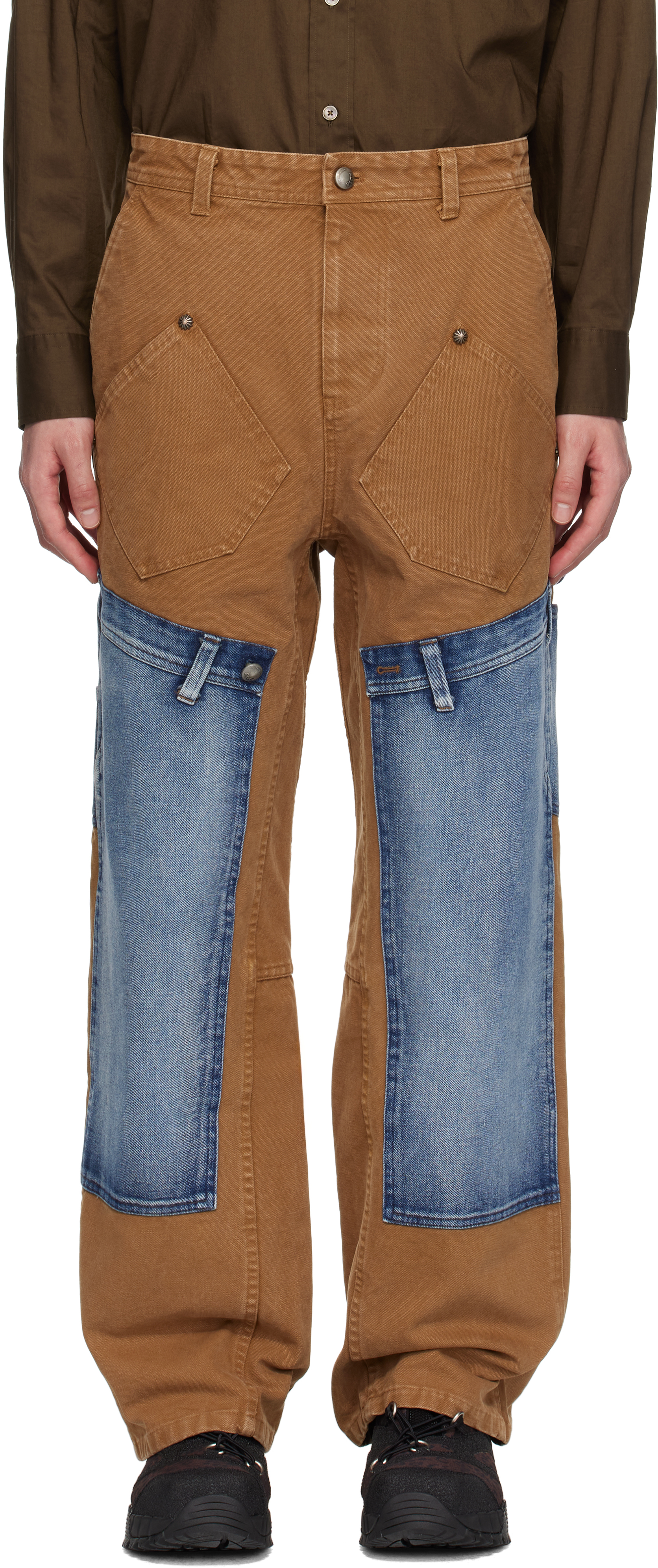 Andersson Bell Brown & Blue Re-make Carpenter Jeans