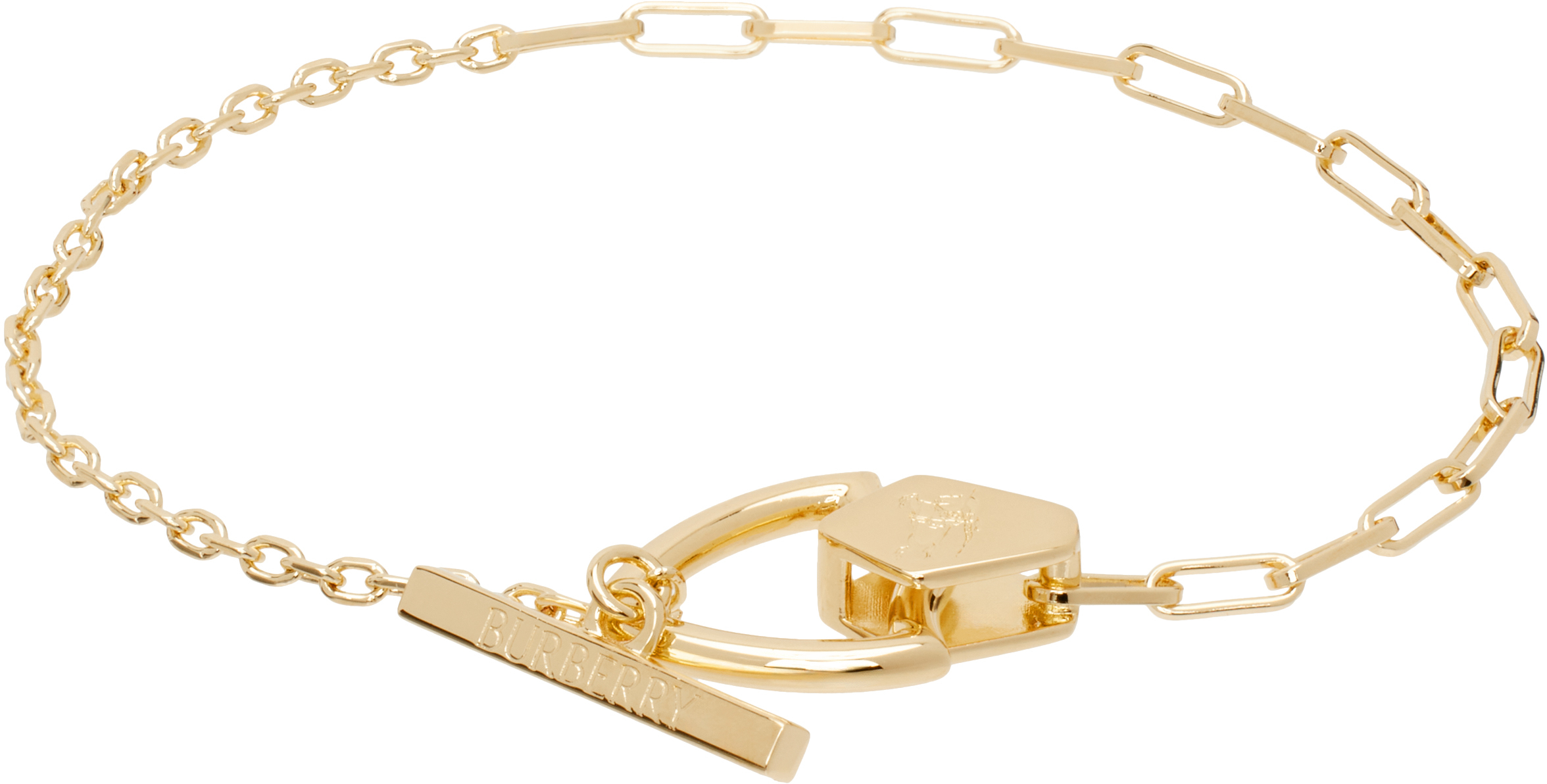 Gold Shield Bracelet