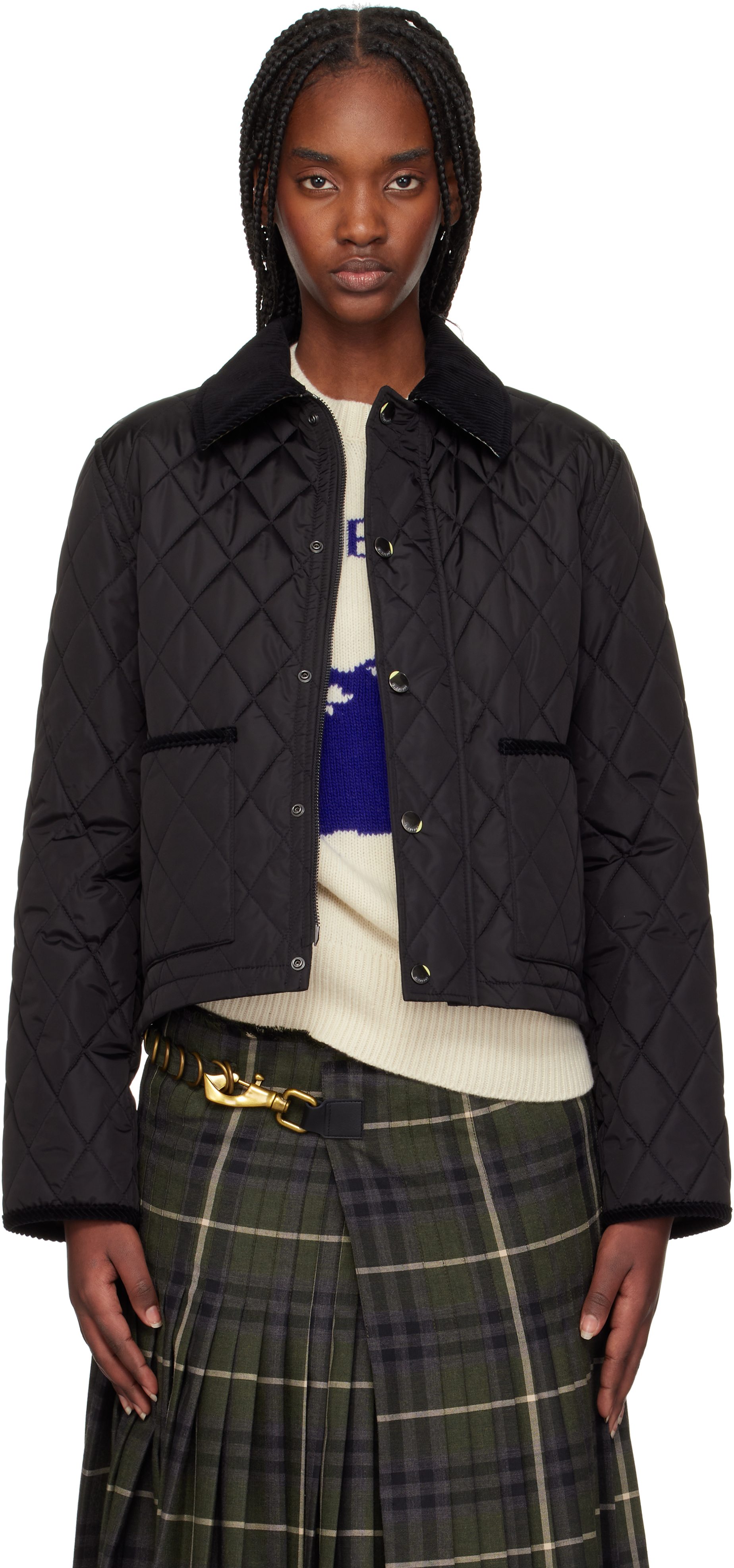 burberry quilted coats