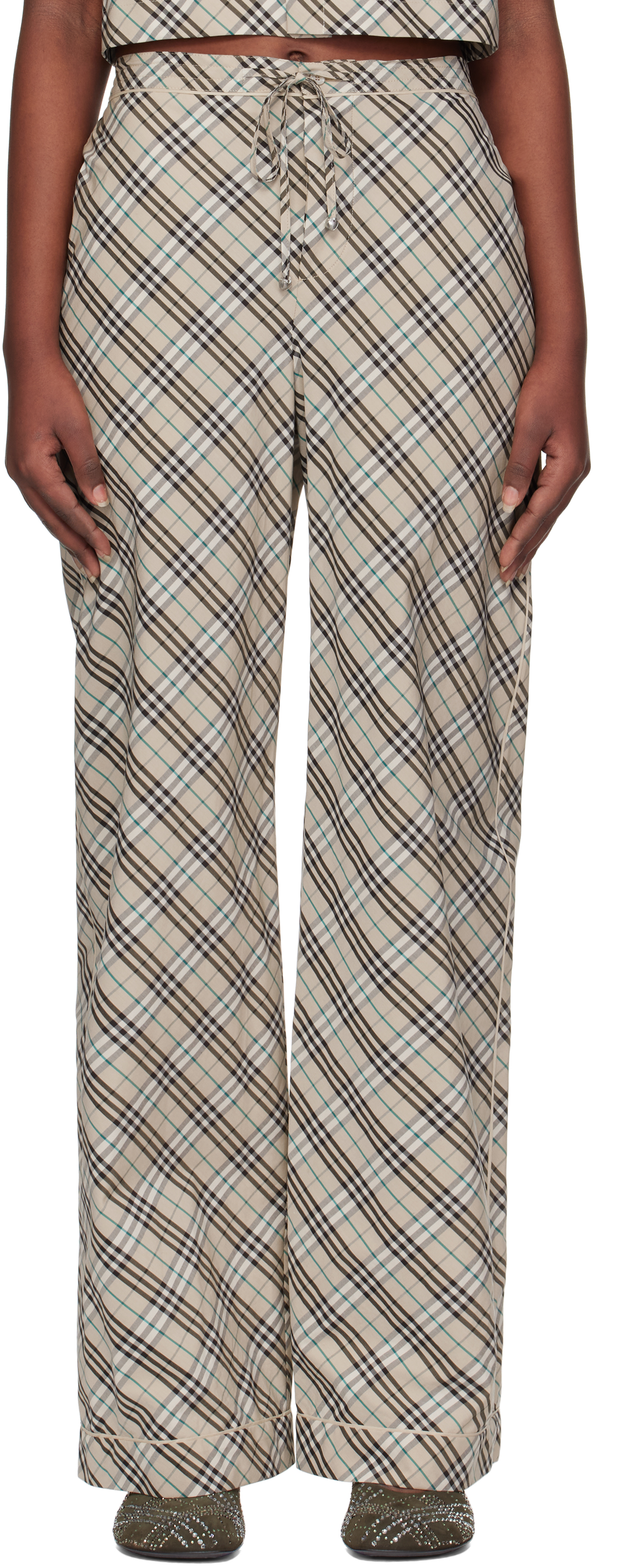 burberry pants womens cheap