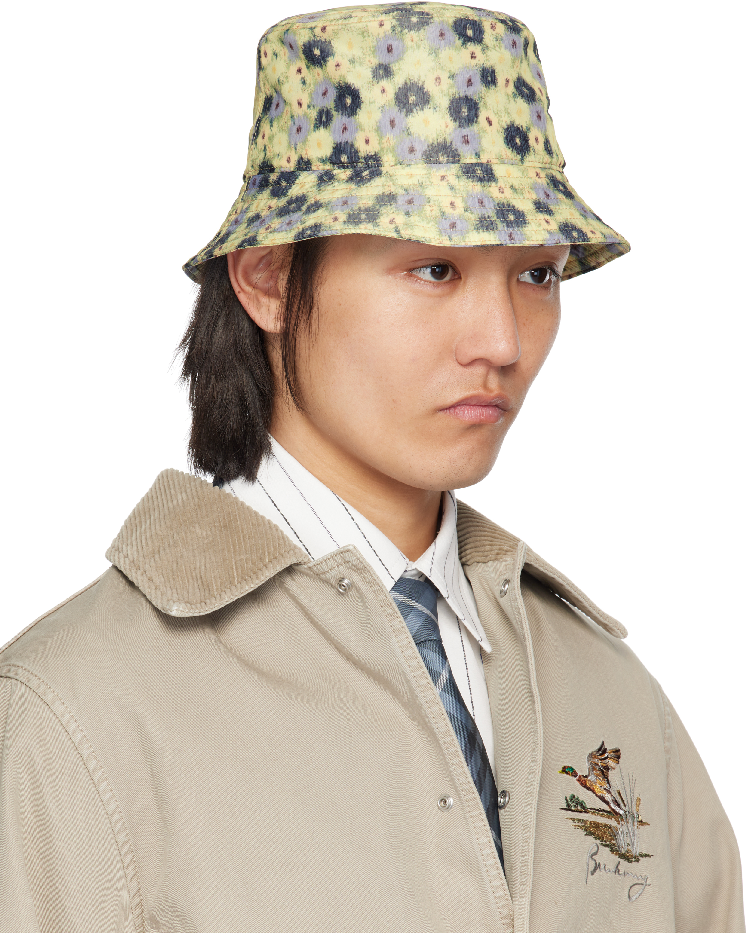Burberry Multicolor Daisy Bucket Hat In Eccles Ip Pattern