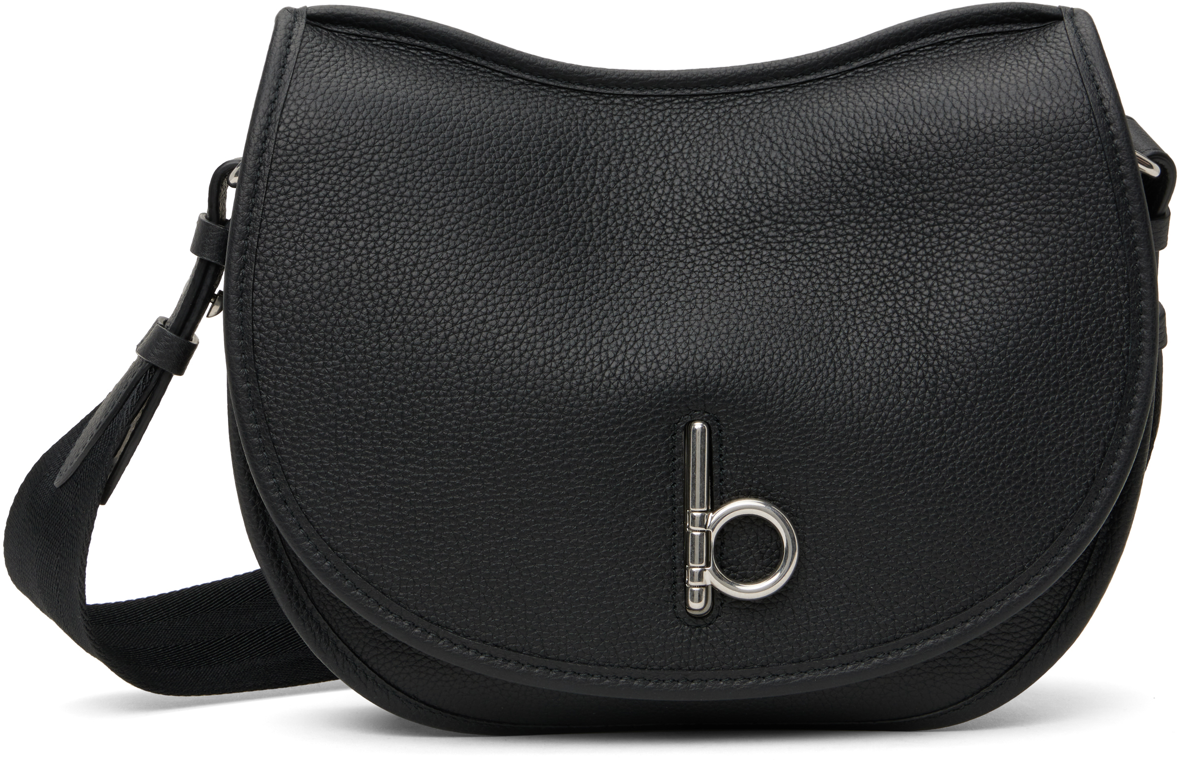 【送料&関税込】Burberry Black Leather Small Rocking Horse H Small Rocking Horse Bag in Black - Women | Burberry® Official