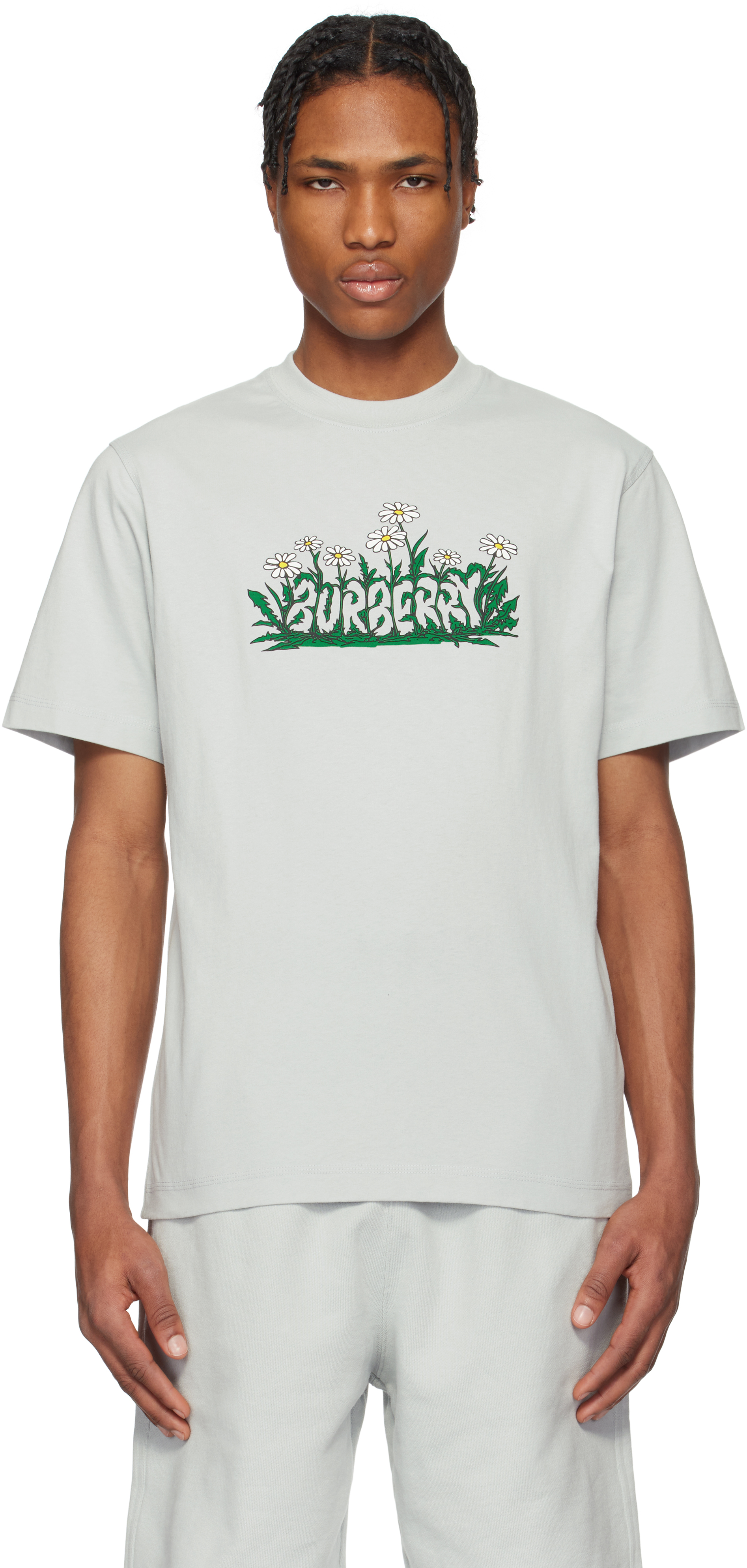 【送関込】Burberry☆バーバリー Daisy logo cotton t-shirt Daisy Logo Cotton T-shirt in Hunter | Burberry® Official
