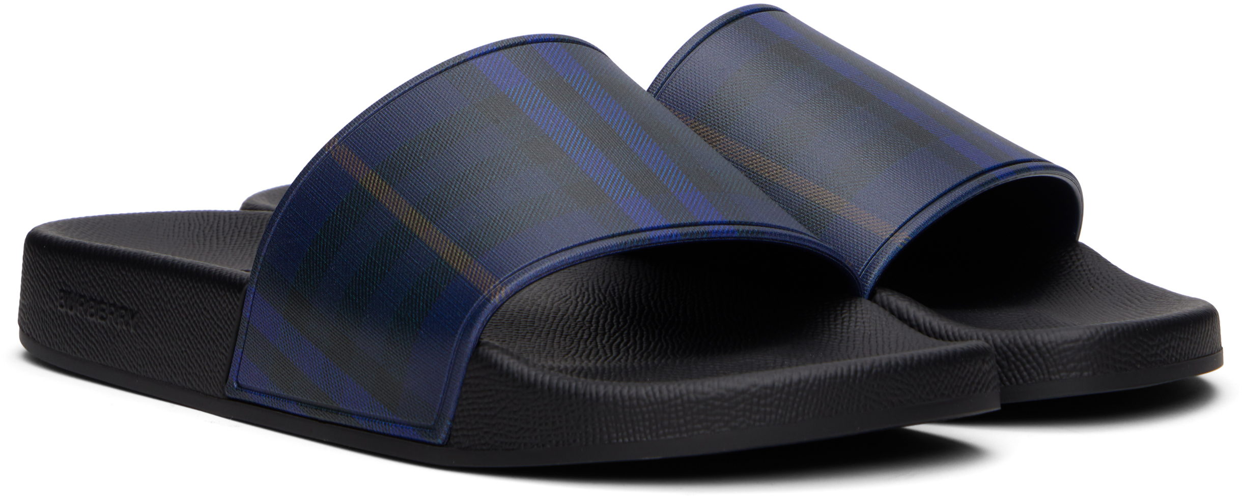 Burberry Check Slides