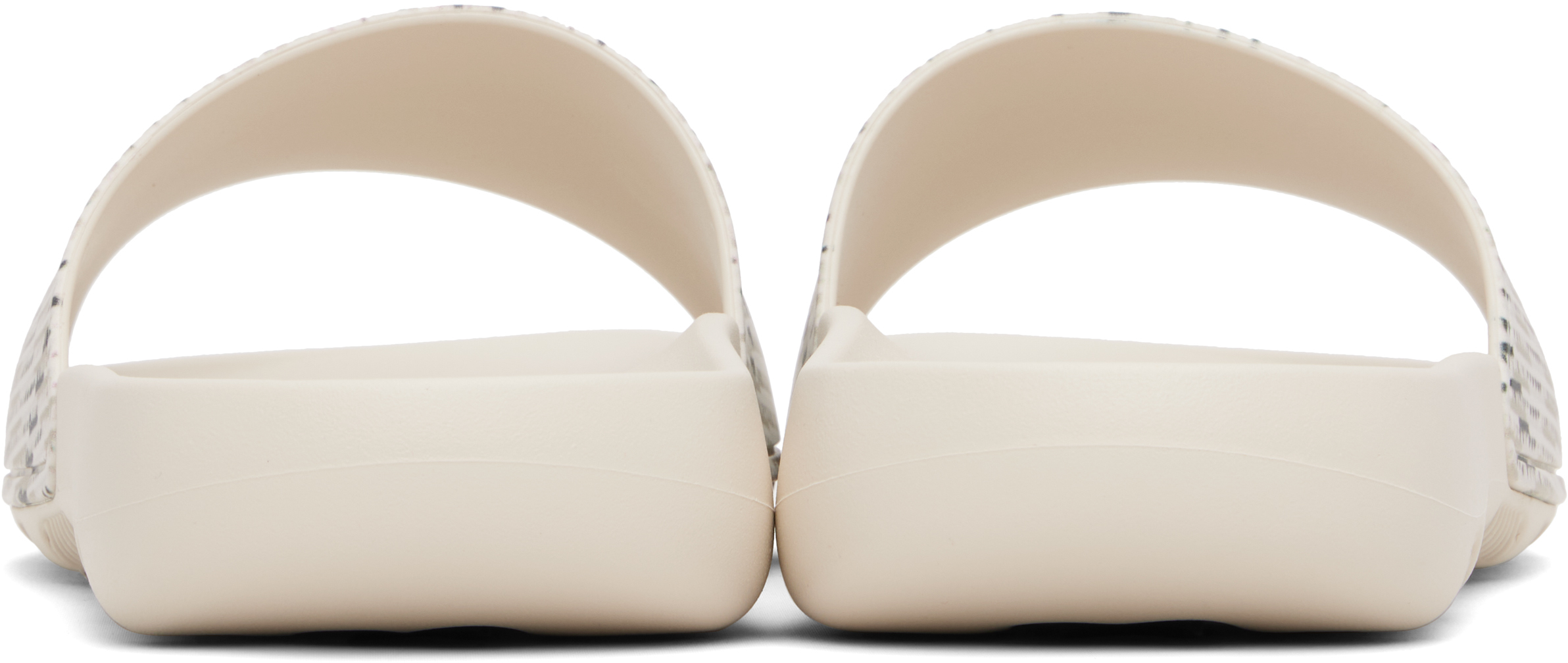Burberry Beige Check Dive Pool Slides