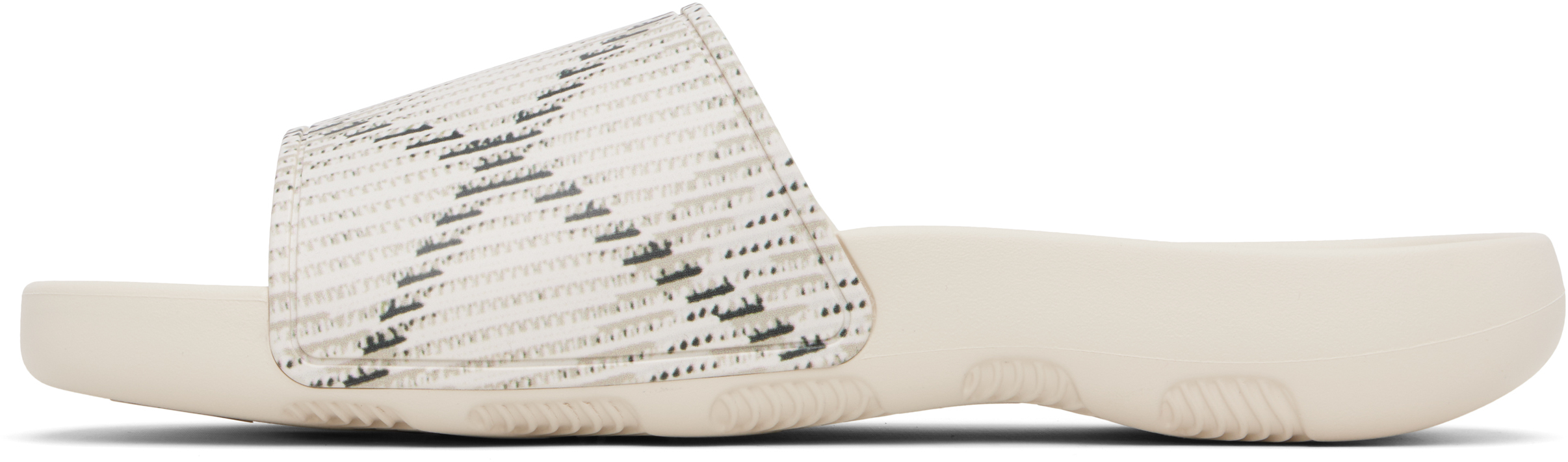 Burberry Beige Check Dive Pool Slides