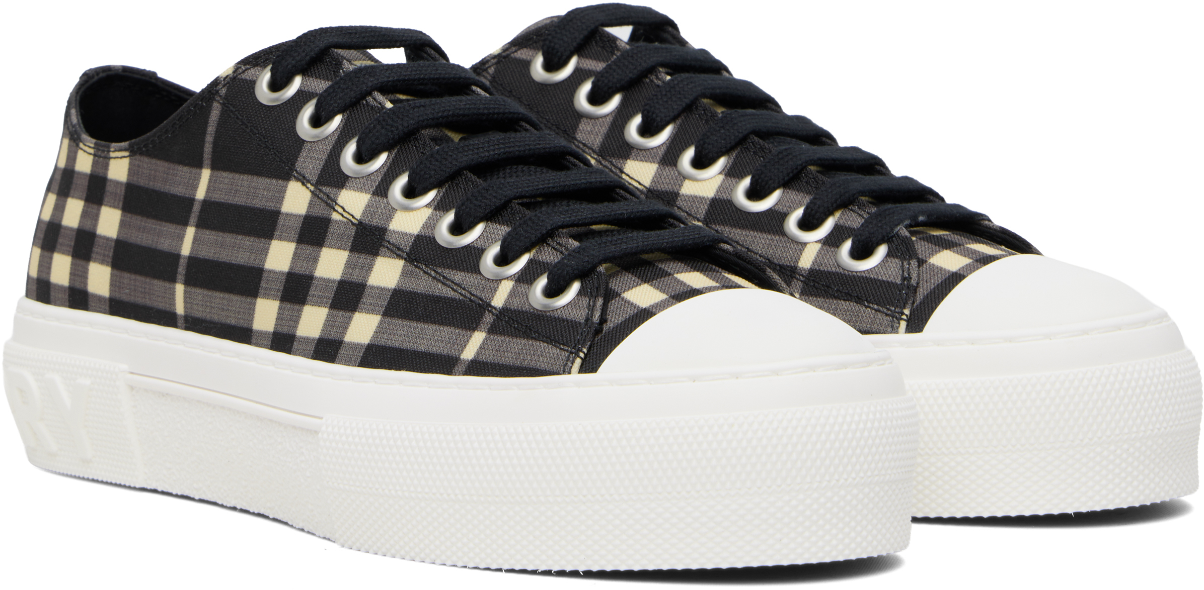 Burberry Check Low-top Sneakers