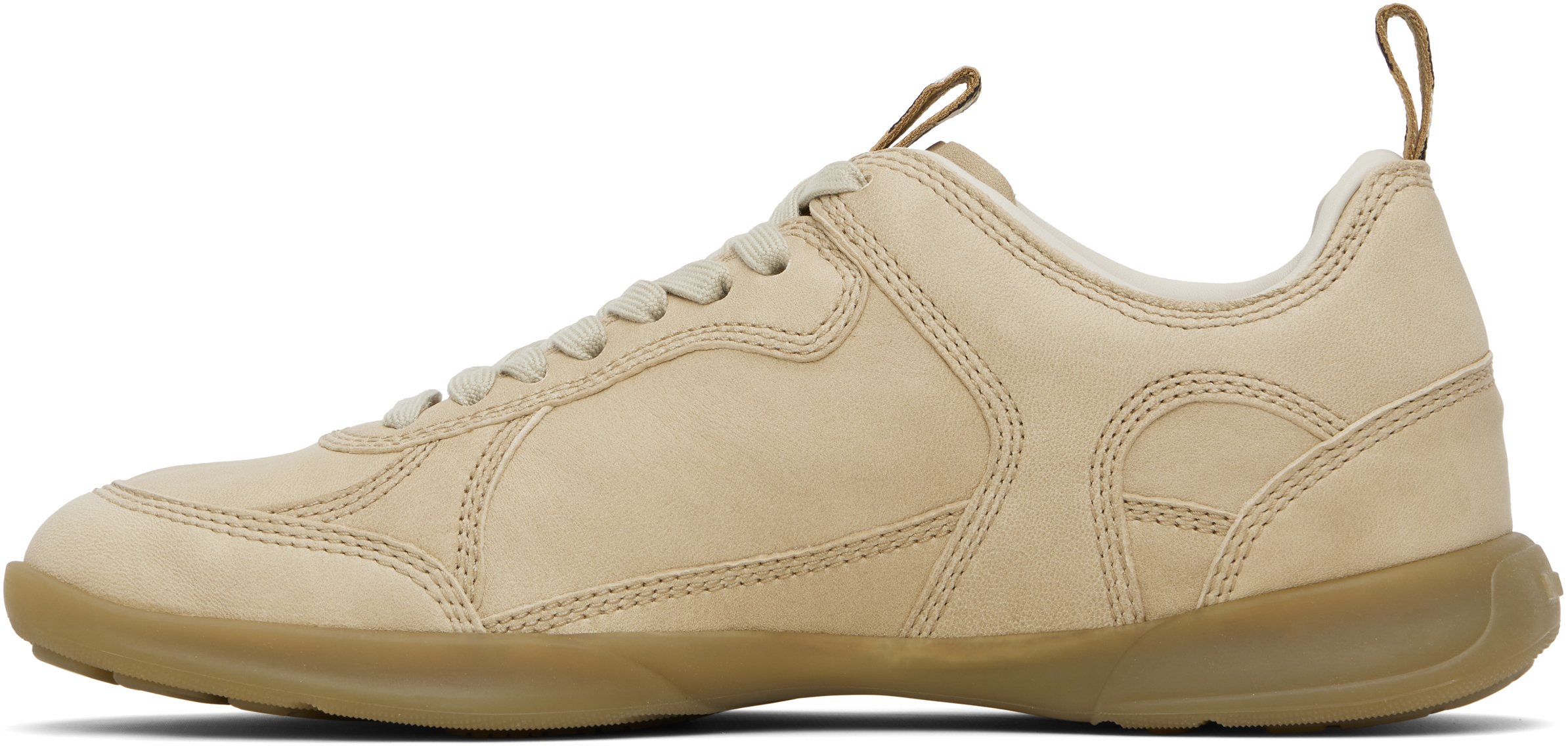 Burberry Matrix Leather Sneaker In Multi