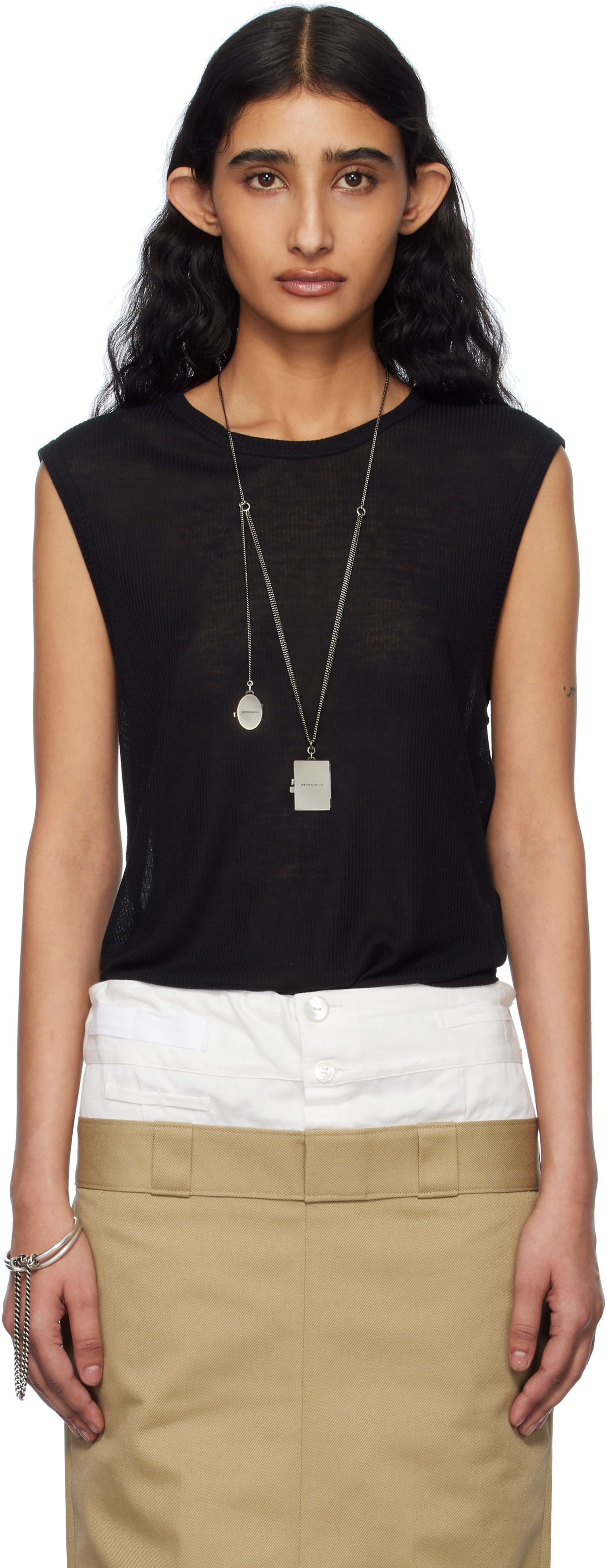 Ann Demeulemeester タンクトップ Ann Demeulemeester 06ss タンクトップ - メルカリ