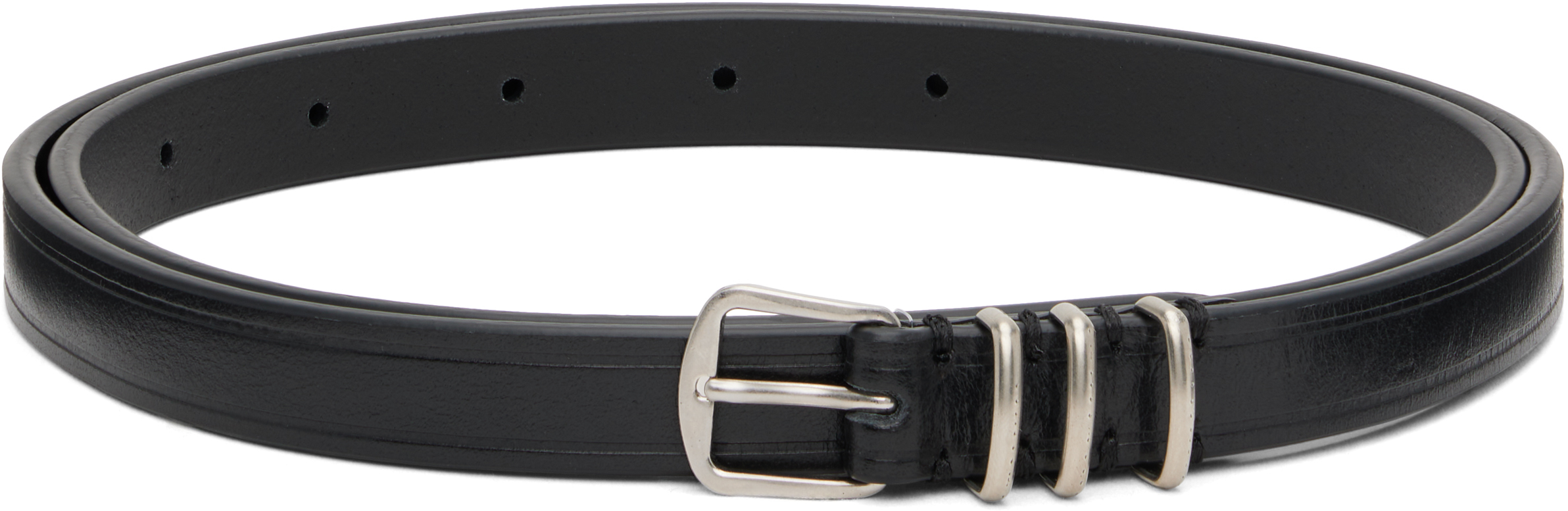 Ann Demeulemeester Black Adea Belt In Black