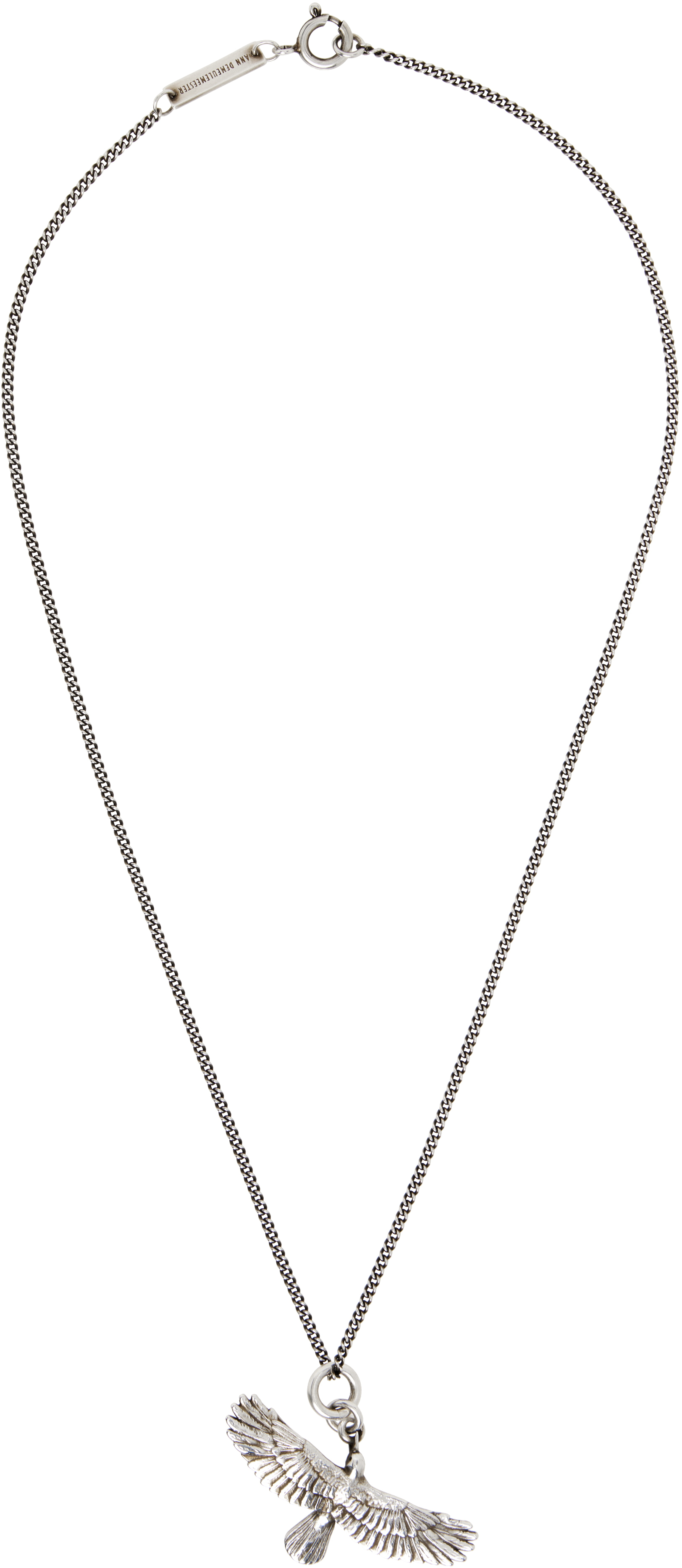 Bertin Crow Pendant Necklace