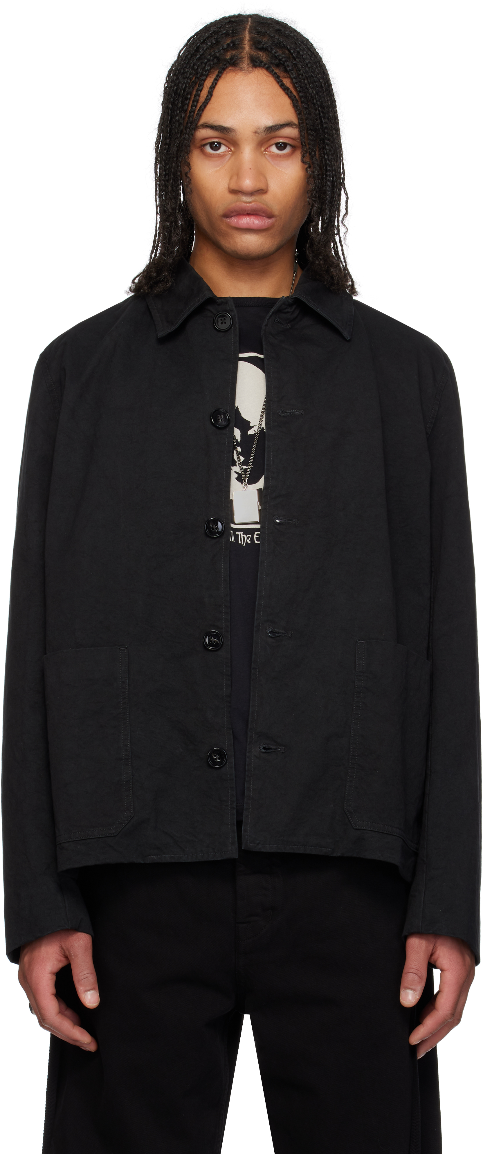 Black Jakson Light Caban Jacket