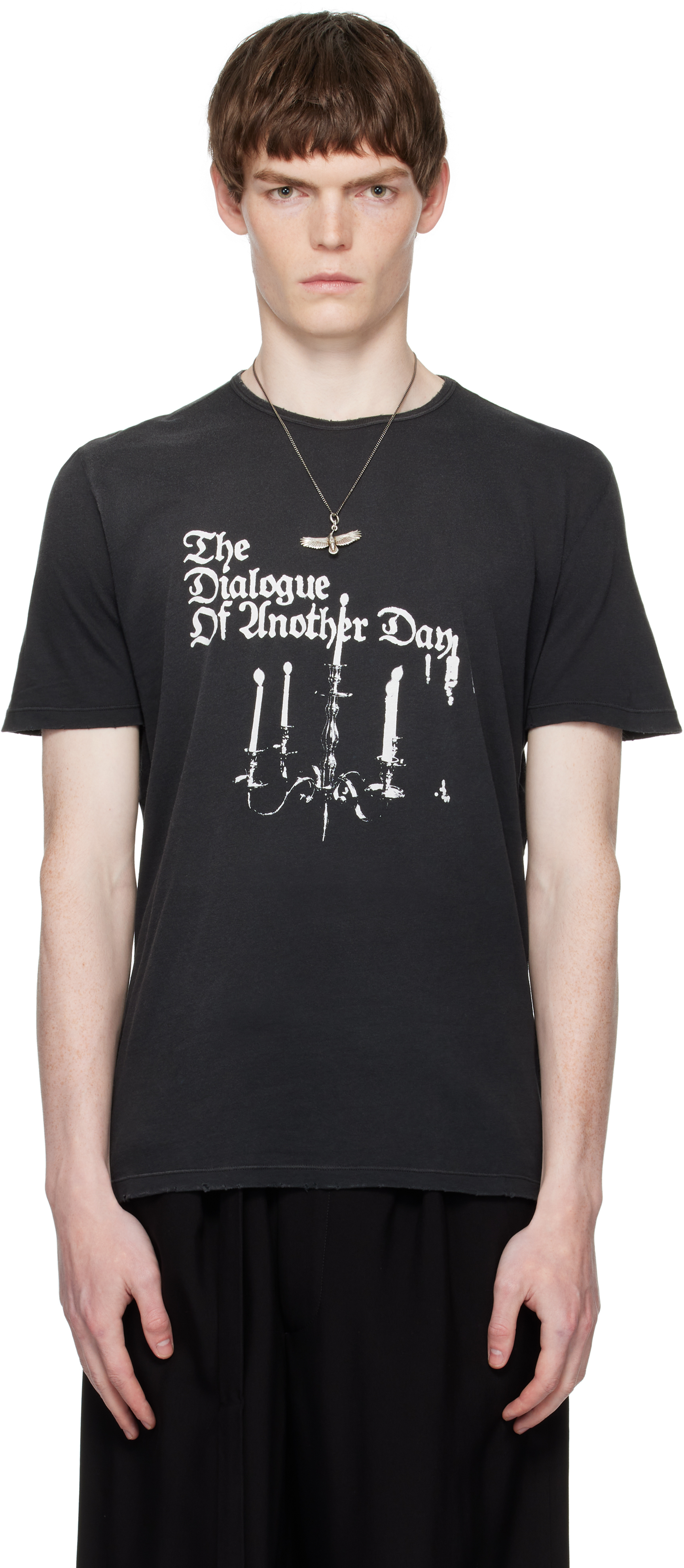 Black Standard Chandelier Print T-Shirt