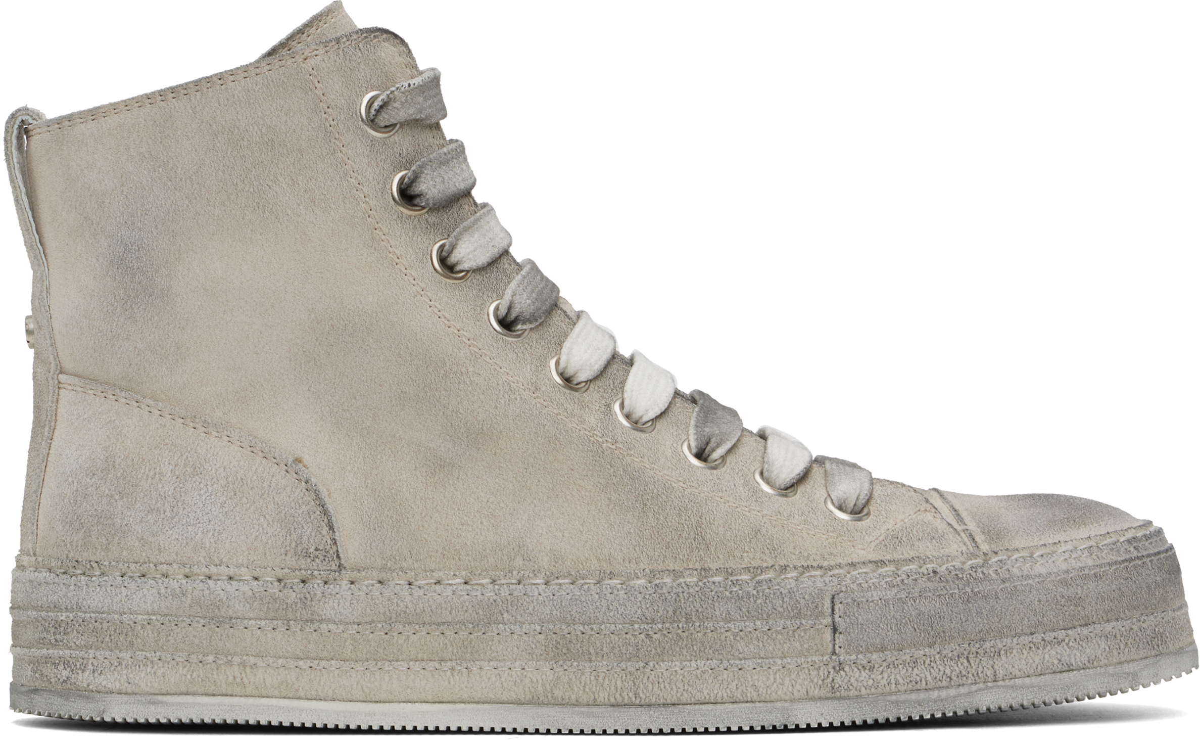 Gray Orvo High-Top Sneakers