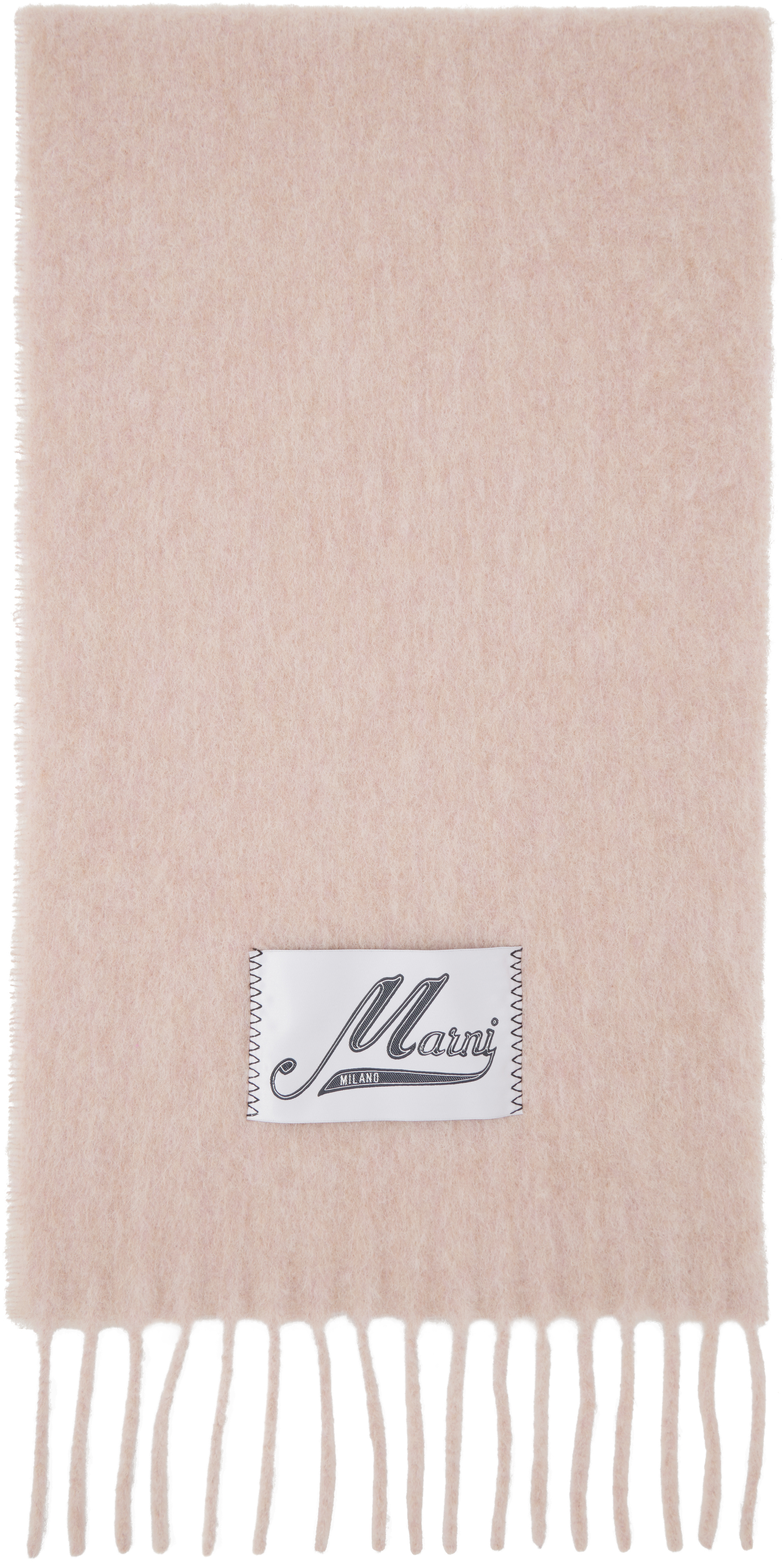 MARNI アルパカマフラー　ピンク MARNI アルパカマフラーピンク