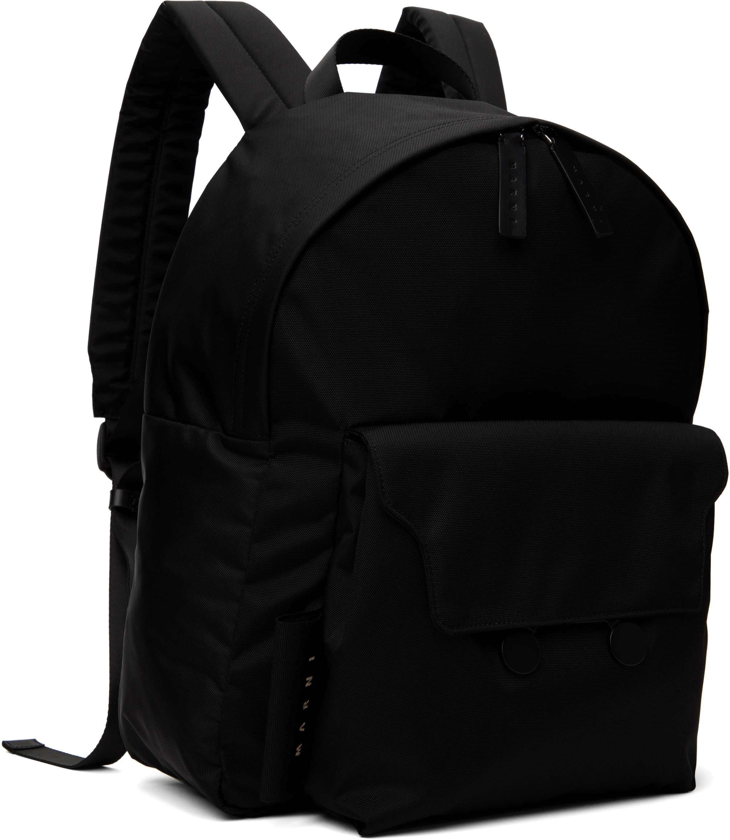 MARNI BLACK CORDURA CITYSCAPE BACKPACK 