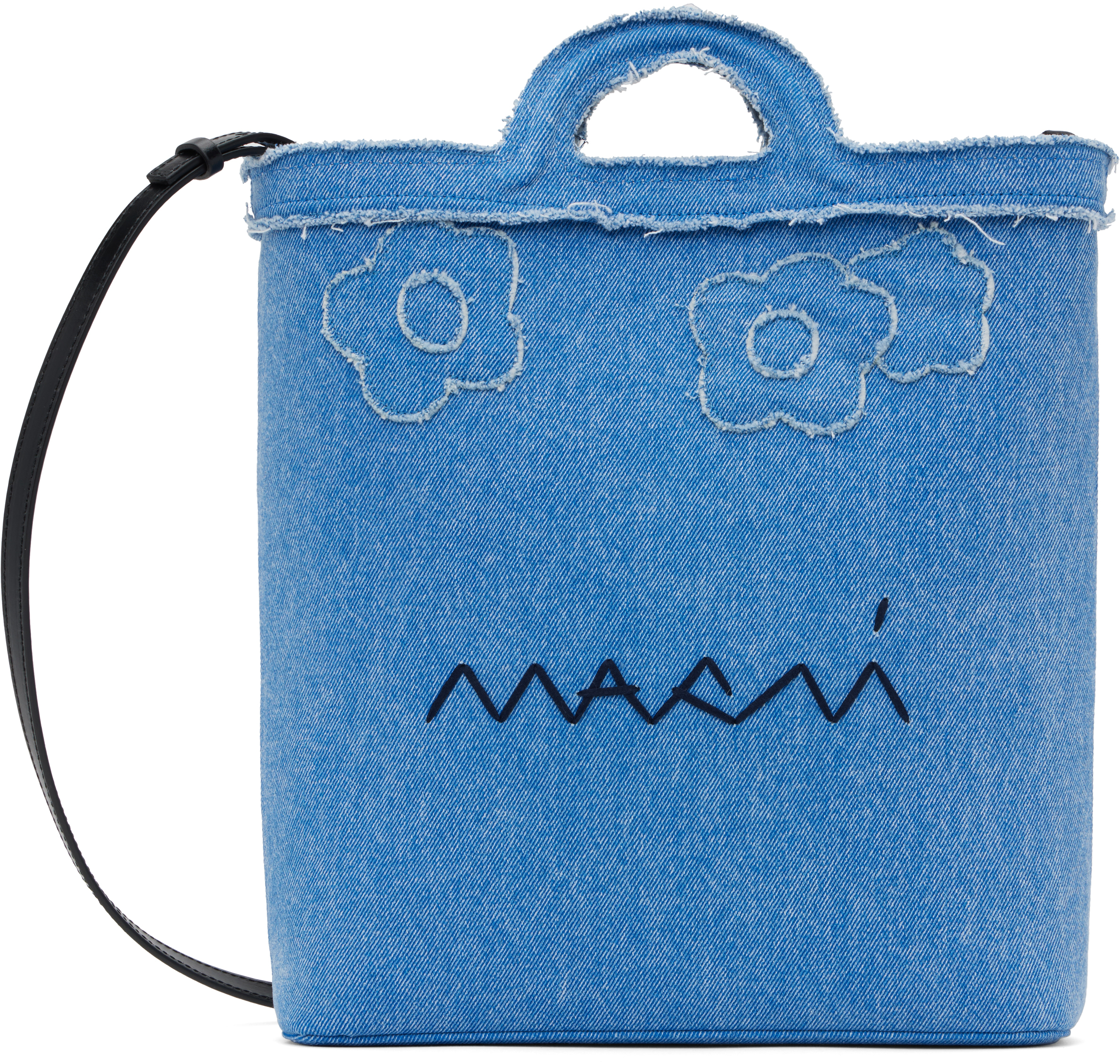 Blue Tropicalia Crossbody Bag