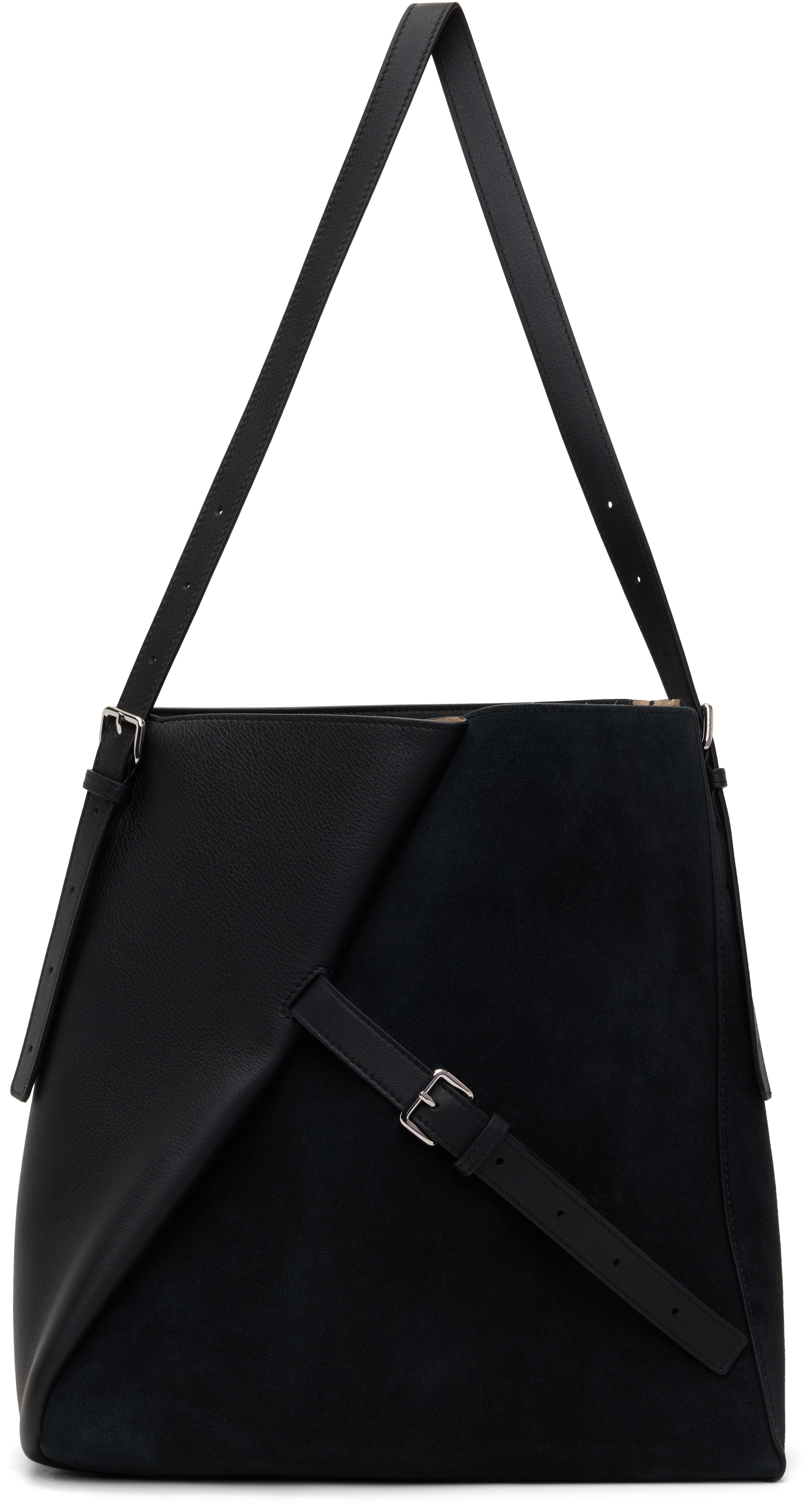 『MARNI 』 Reverse レザー トートバッグ Marniのブラック Reverse レザー トートバッグがセール中