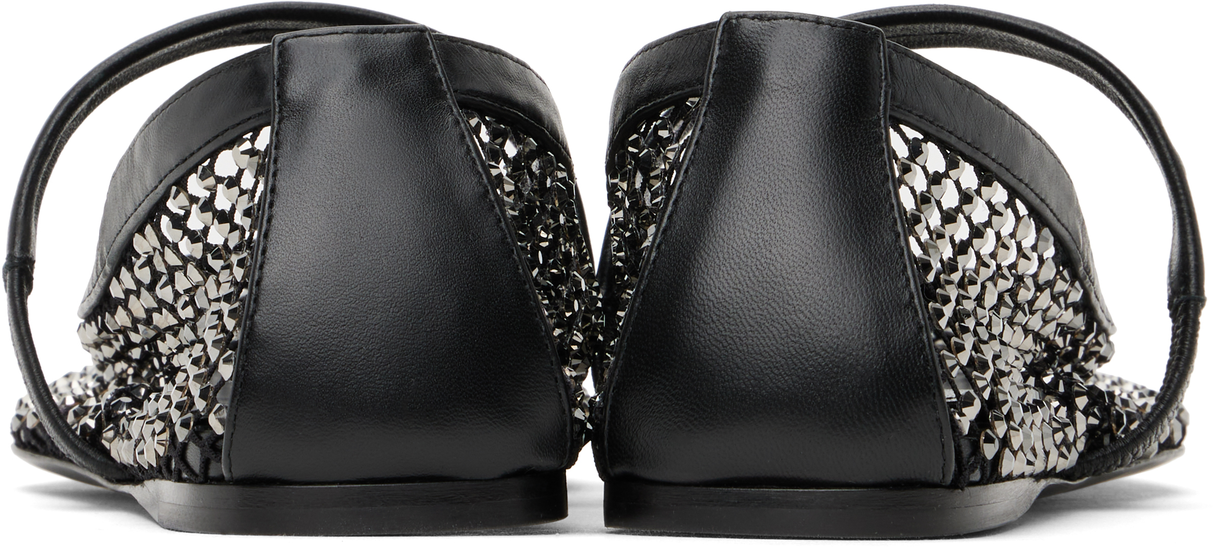 Marni Mary Jane Ballet Flats In Black Polyuretan