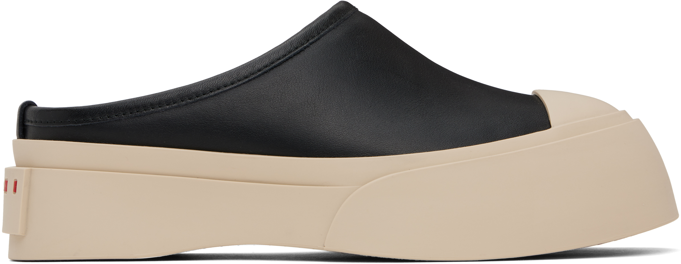 スリッポン MARNI  MARNI Pablo Slip-on Sabot Black Pablo Sabot Slip-on Loafers by Marni on Sale