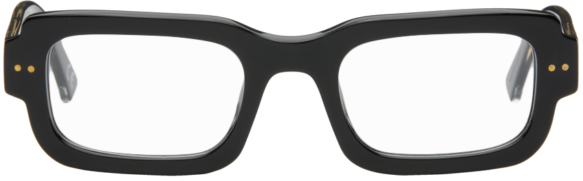 Shop Marni Black Retrosuperfuture Edition Lake Vostok Glasses In Nero