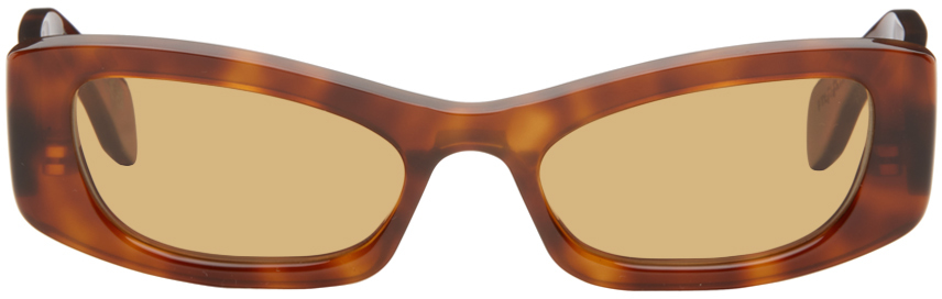 Marni Brown Nyama Sunglasses In Havana