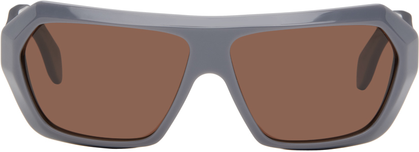 Marni Gray Dahazut Sunglasses In Grey