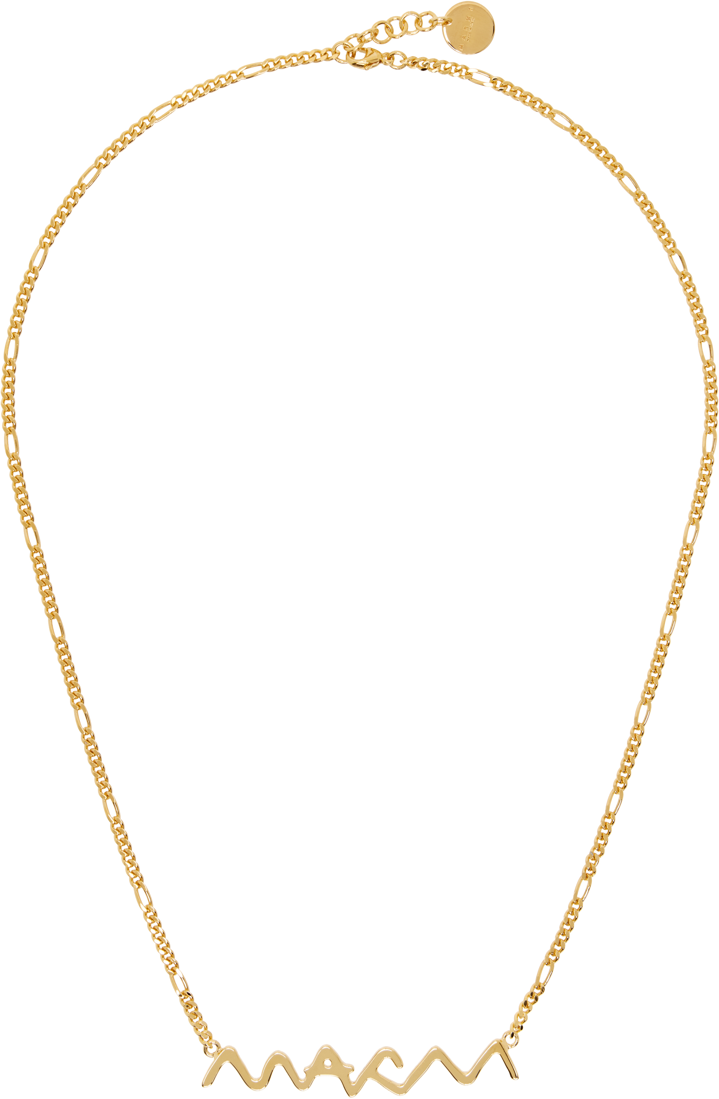 Marni Gold Figaro Chain Necklace