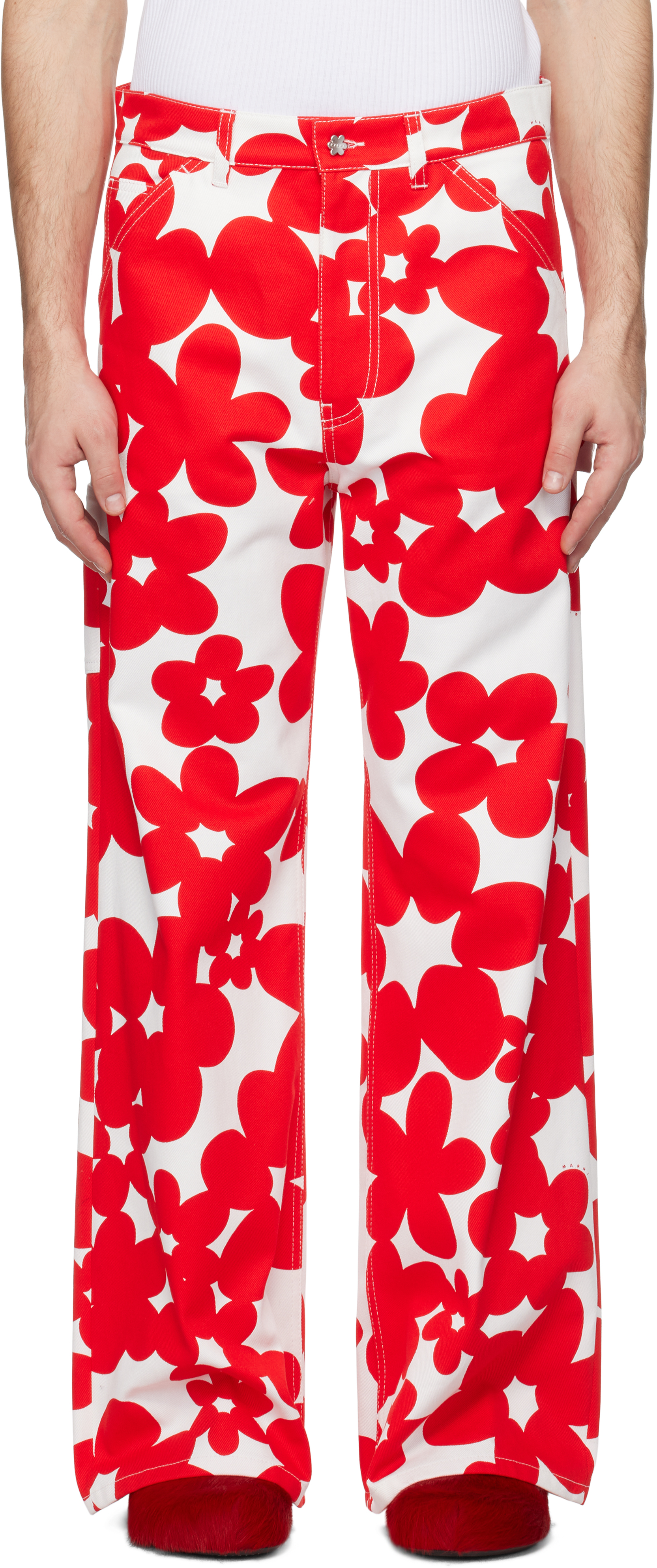 Marni メンズ カーゴパンツ | SSENSE 日本