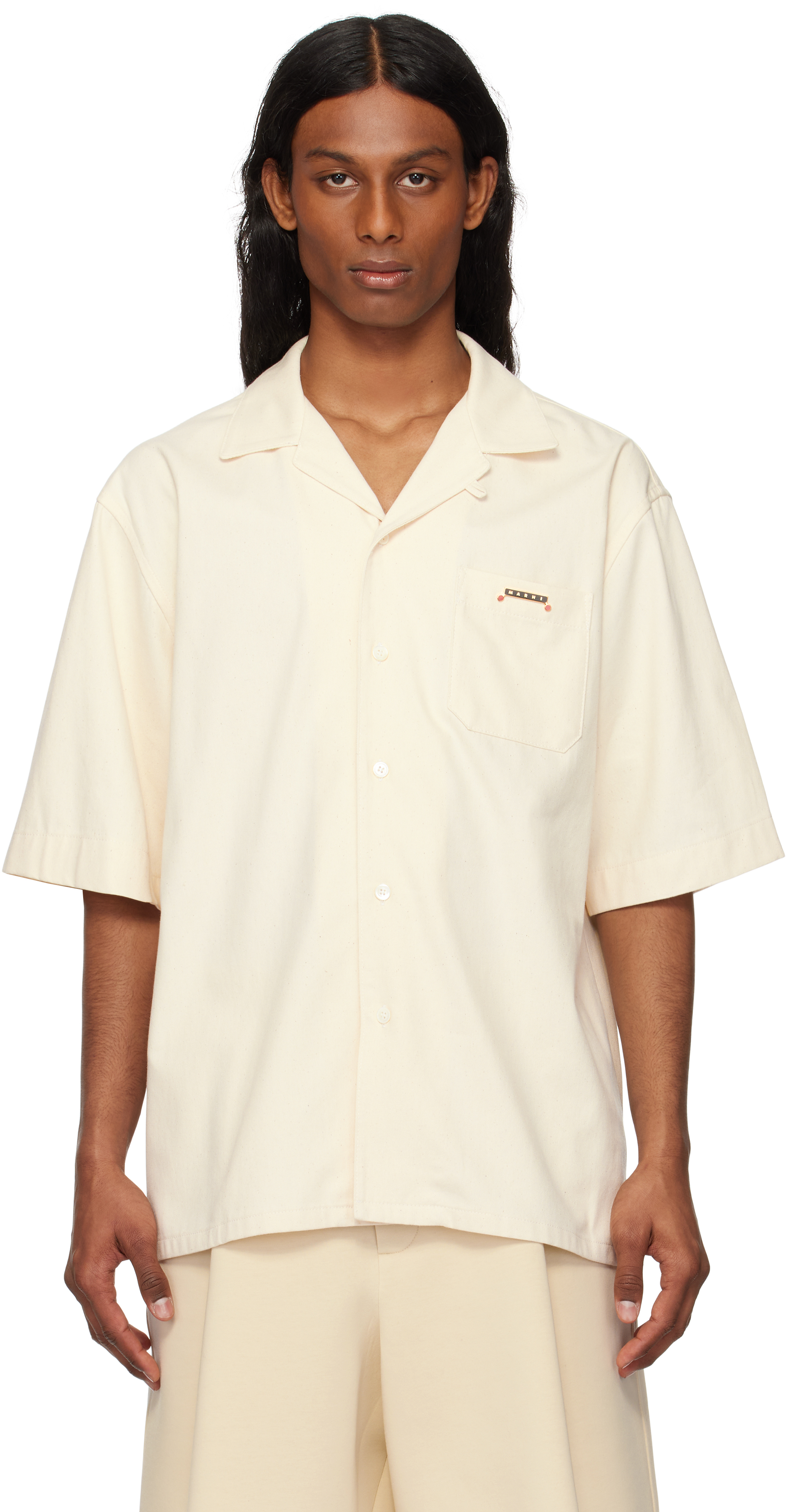 Off-White Denim Bowling Shirt