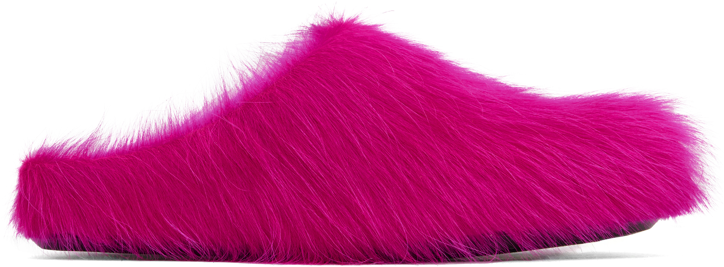 MARNI PINK FUSSBETT SABOT SLIP-ON LOAFERS