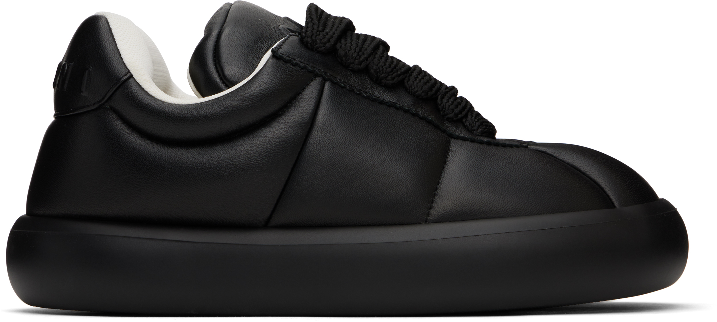 Black Leather BigFoot 2.0 Sneakers