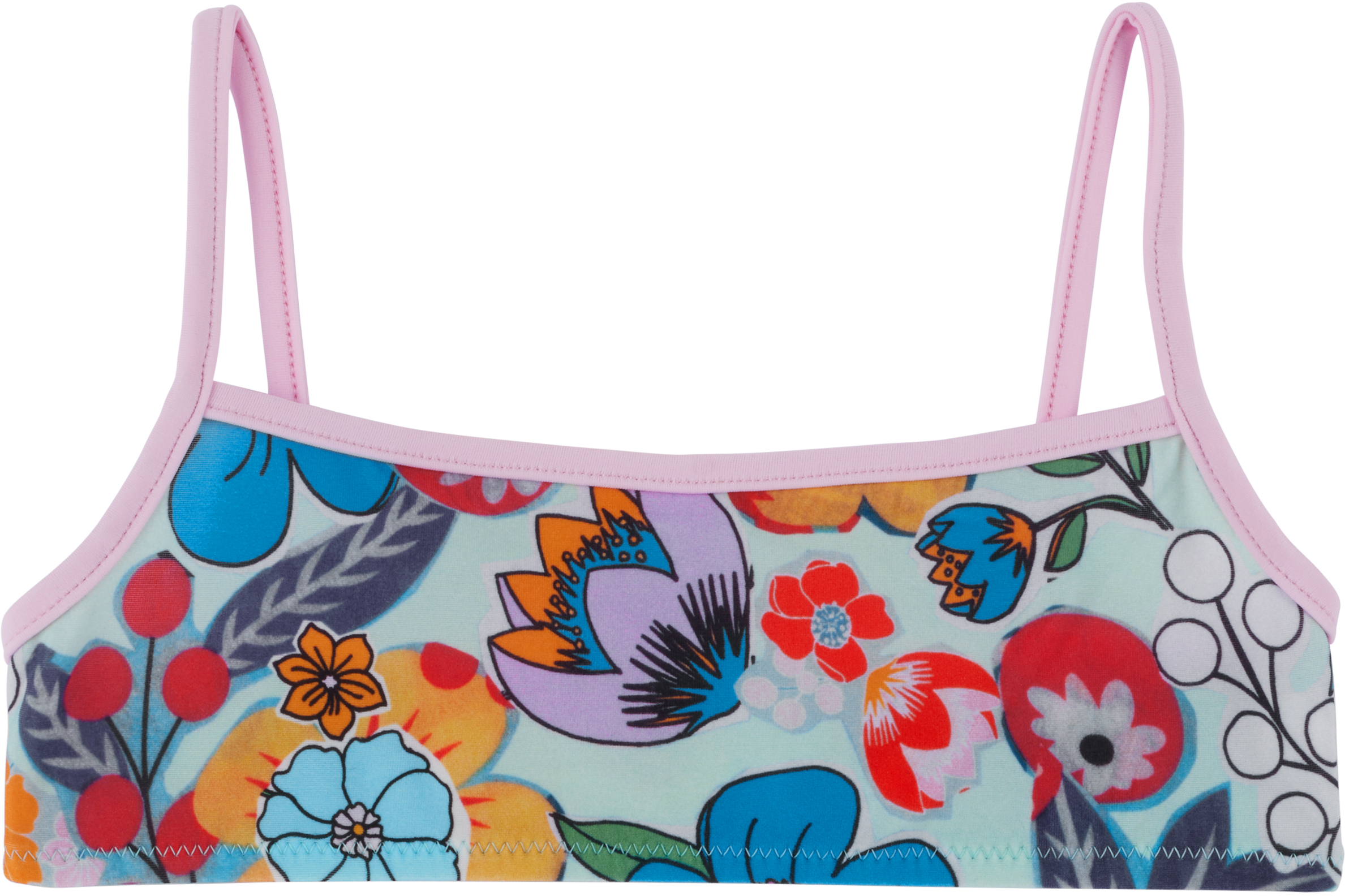 Marni Kids Multicolor Holiday Pattern Bikini In 0m851