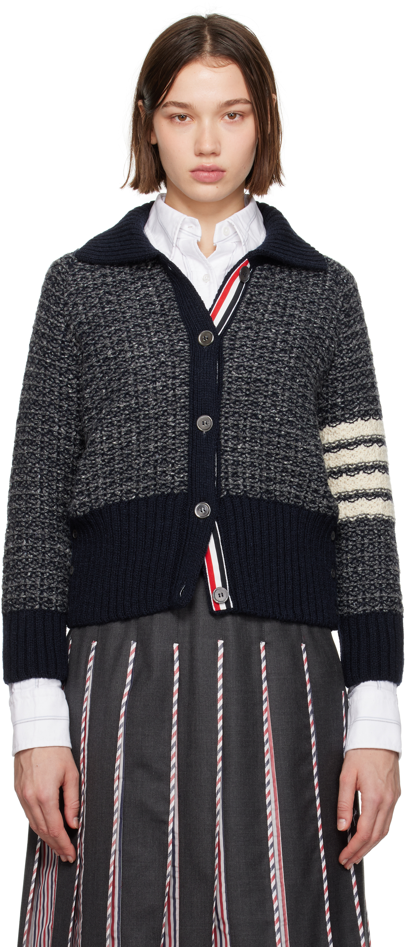 Thom Browne ウィメンズ ニット & スウェット | SSENSE 日本 Thom Browne ウィメンズ ニット & スウェット | SSENSE 日本