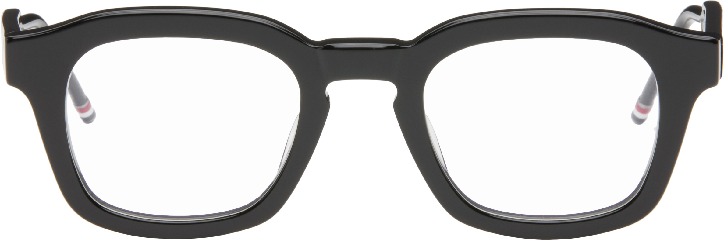 Black Acetate Rectangular Glasses