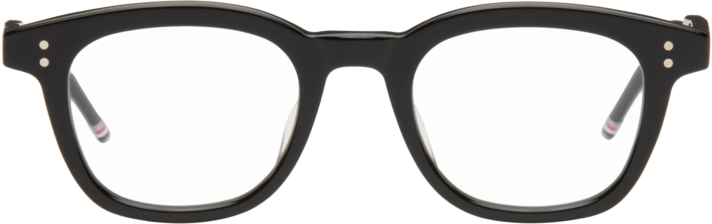 Black Acetate Rectangular Glasses