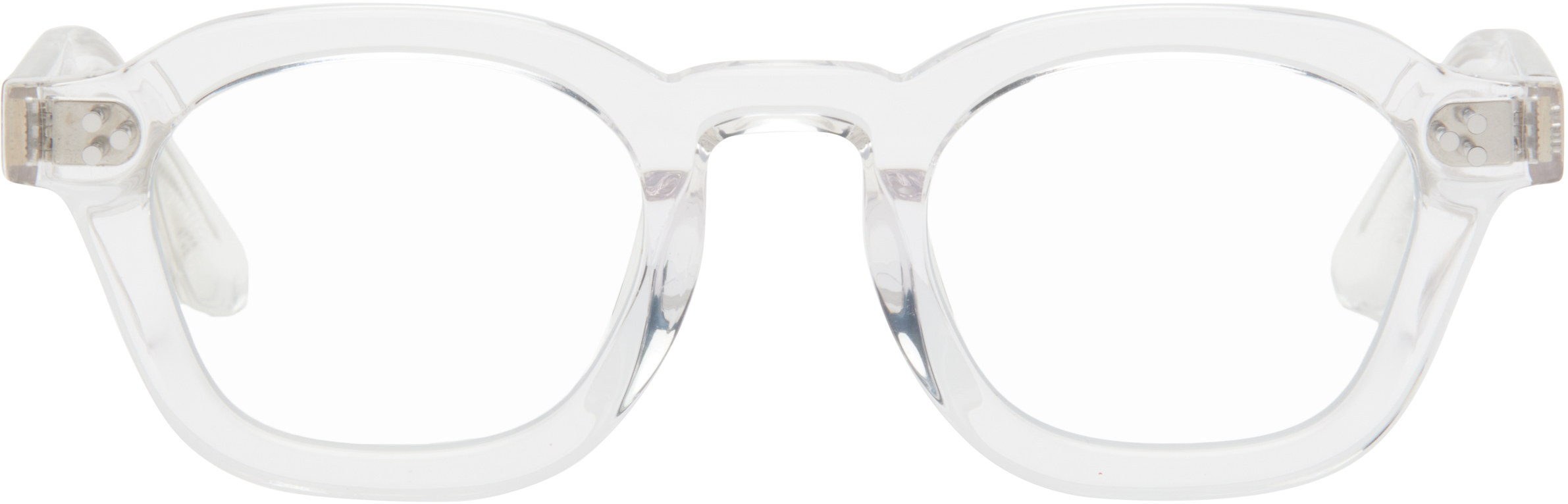 AKILA TRANSPARENT LOGOS GLASSES 