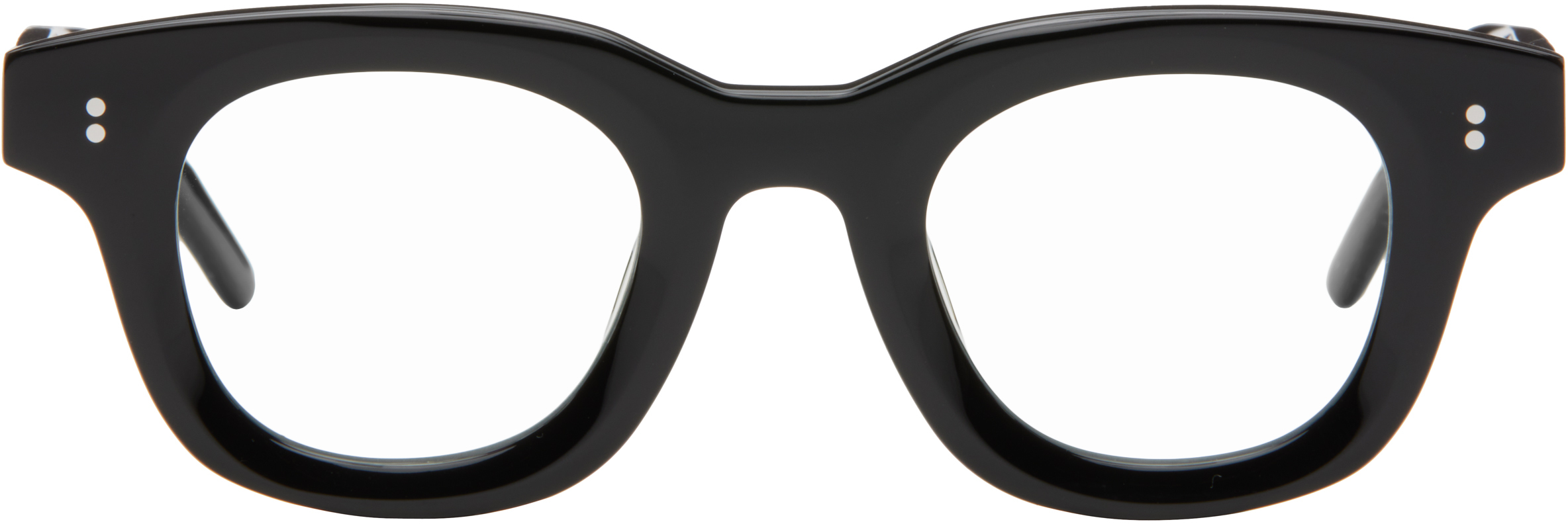 Shop Akila Black Apollo Glasses