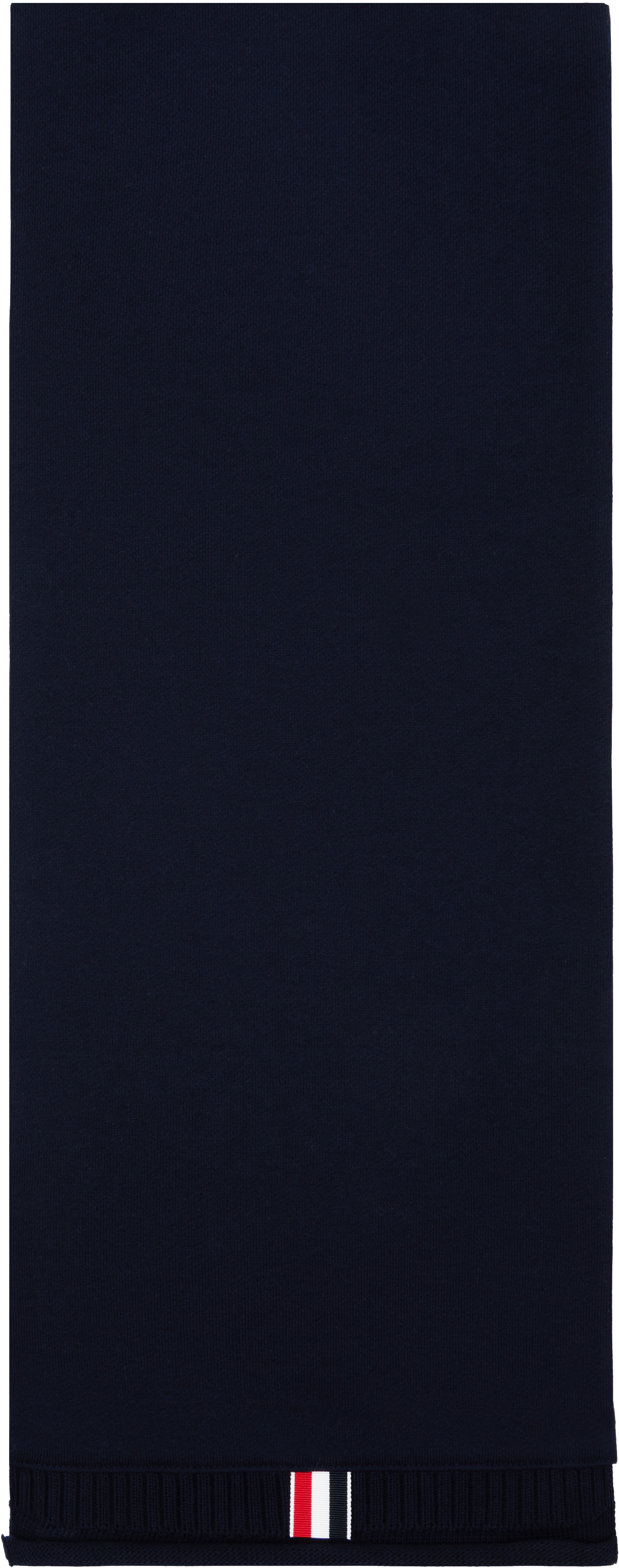 Navy Classic 4-Bar Loopback Scarf