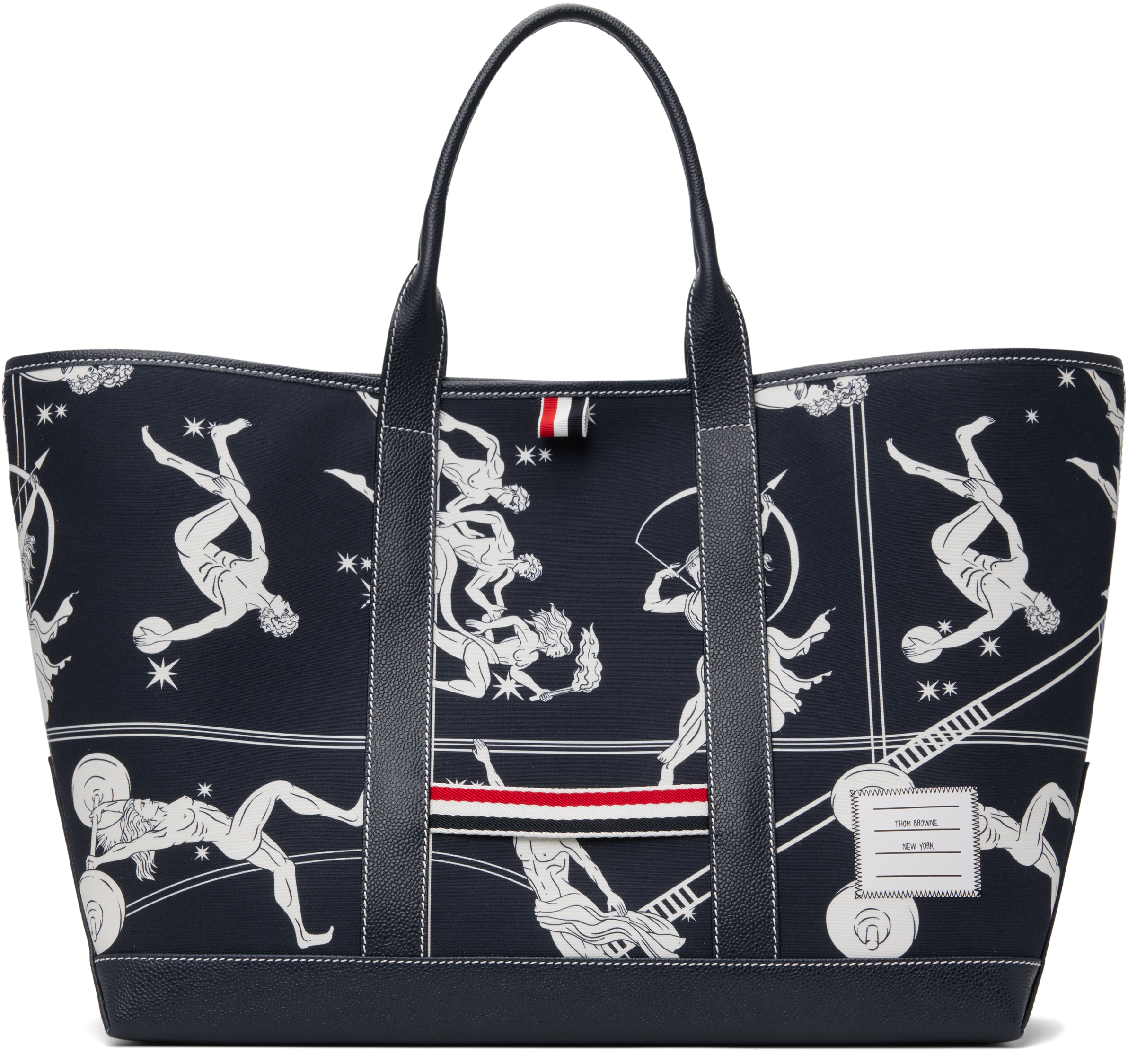 Navy Olympic Constellation Medium Tool Tote