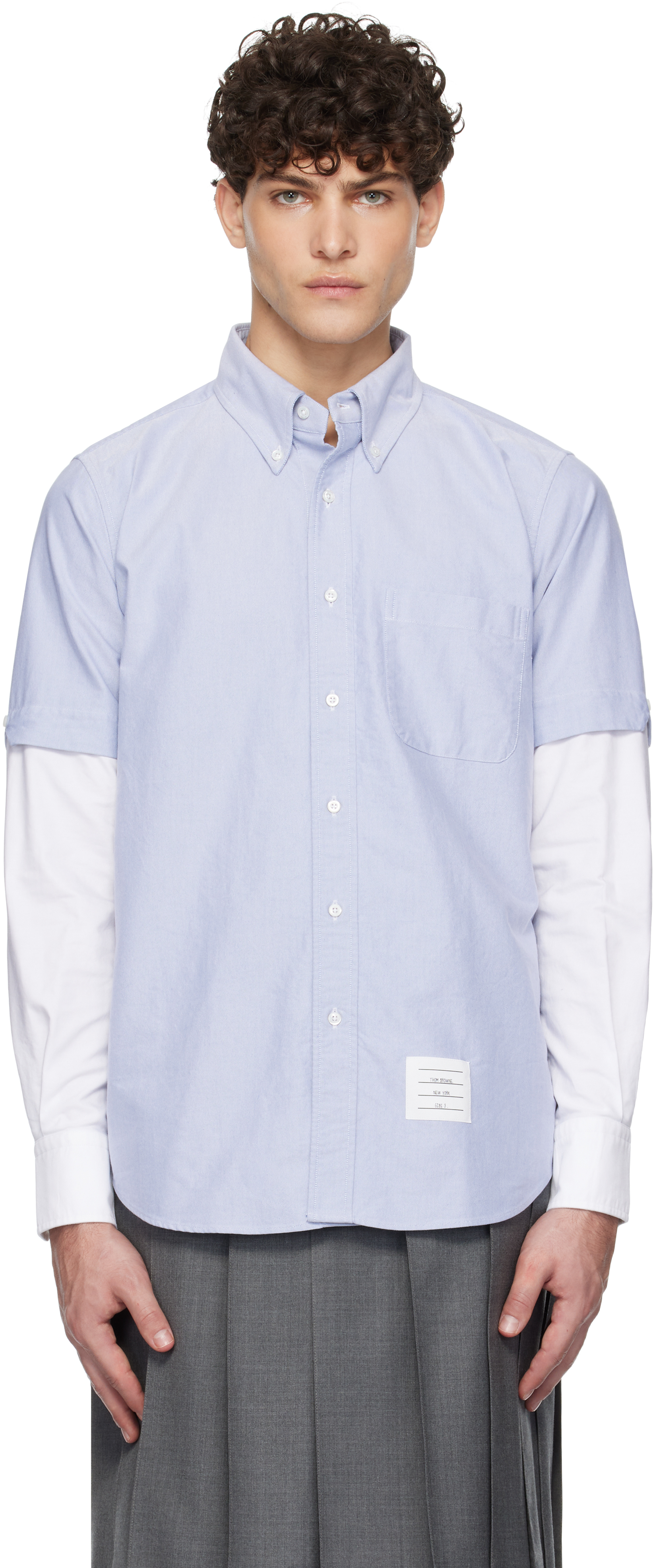 THOM BROWNE トムブラウン シャツ ⑧ koe×THOM BROWNE（コエトム