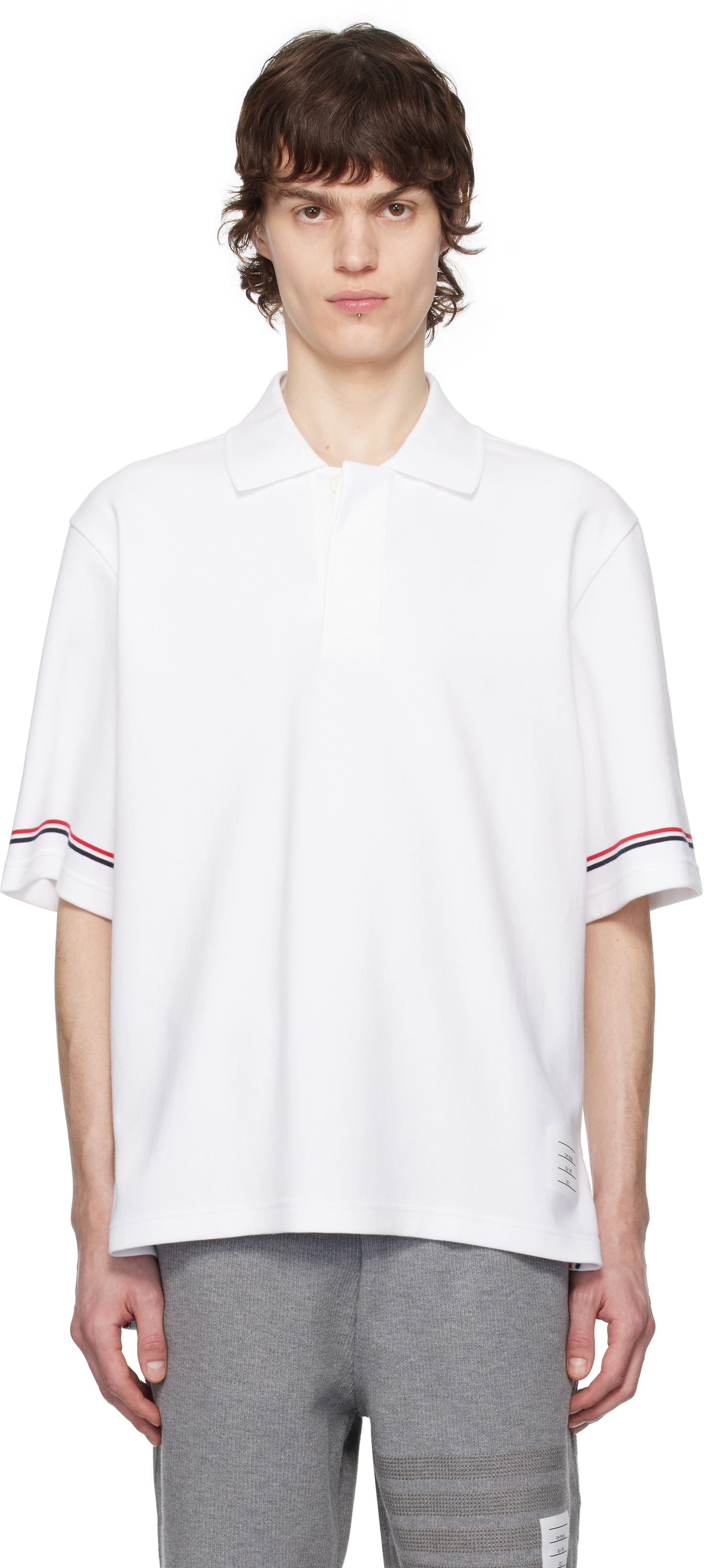 White Rugby Polo