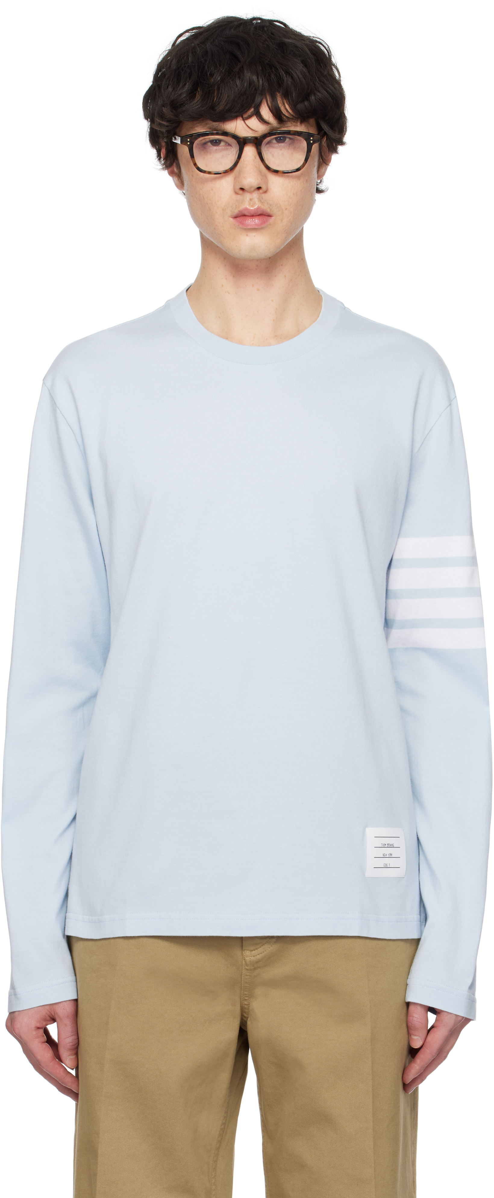 Blue Jersey 4-Bar T-shirt