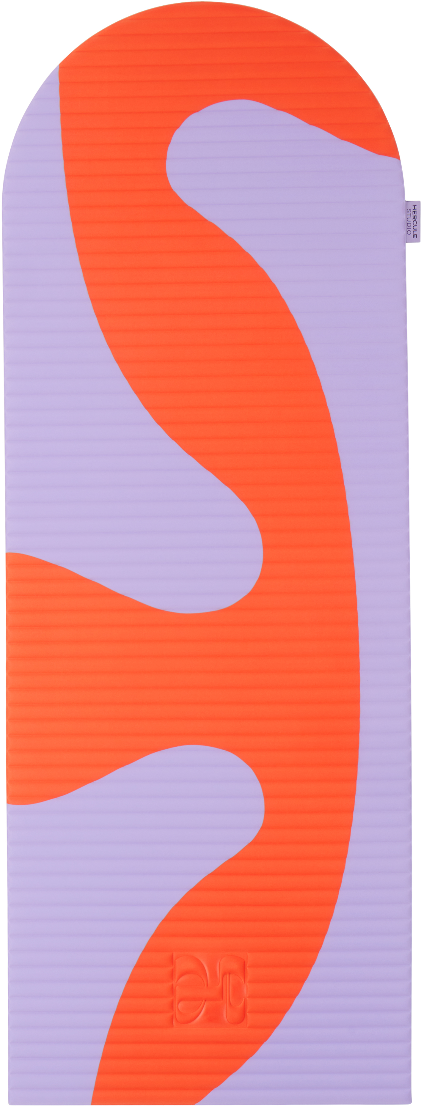 【関税込み】Hercule Studio パープル Mar ヨガマット Purple & Red Archy Yoga Mat by Hercule Studio | SSENSE