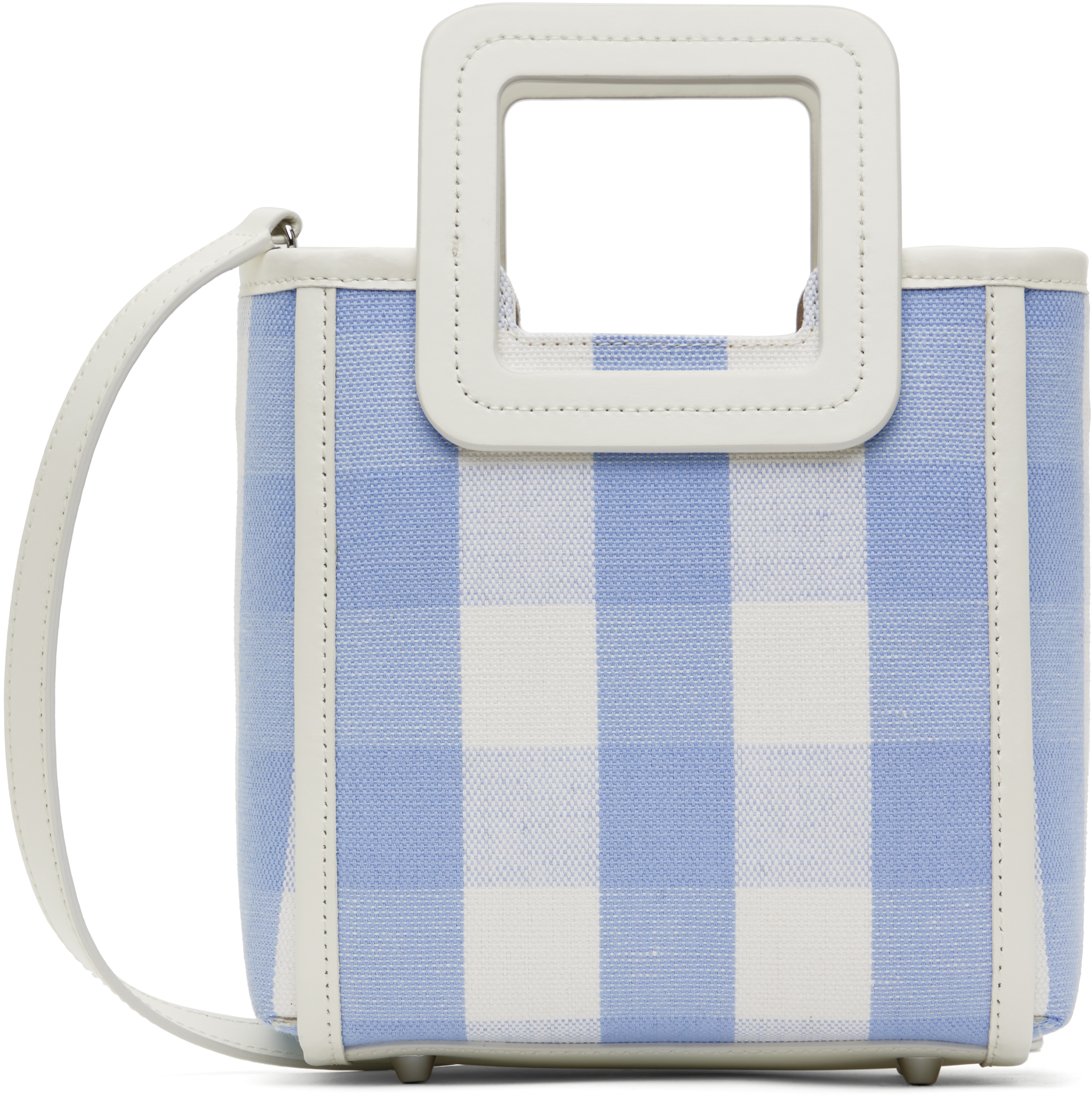 Blue & White Mini Shirley Bag