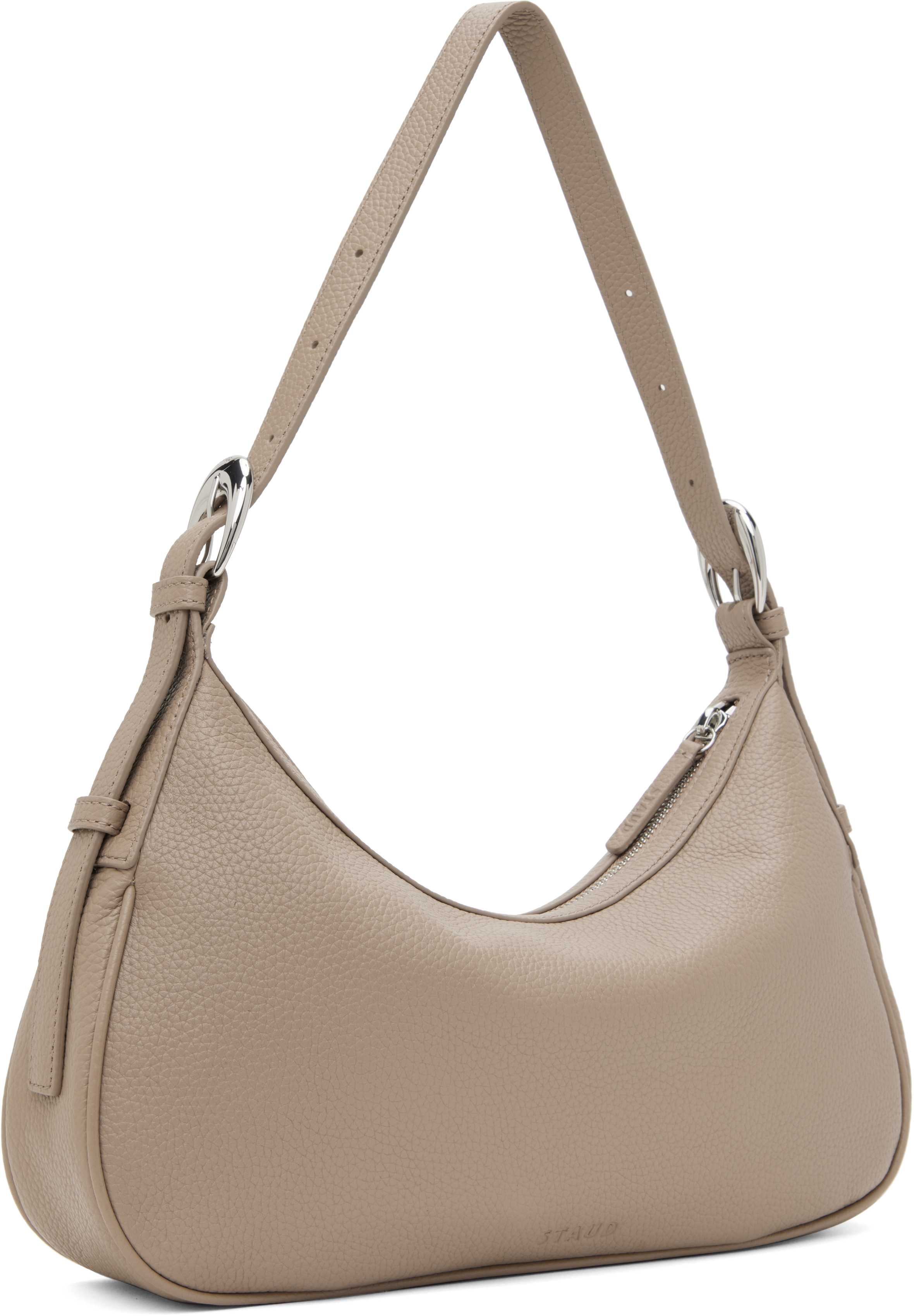 Staud Taupe Pine Bag In Dune Dune
